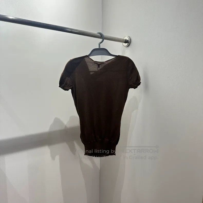 Gucci Gucci Slanted collar wool silk blend sweater Size XS / US 0-2 / IT 36-38 - 2 Thumbnail