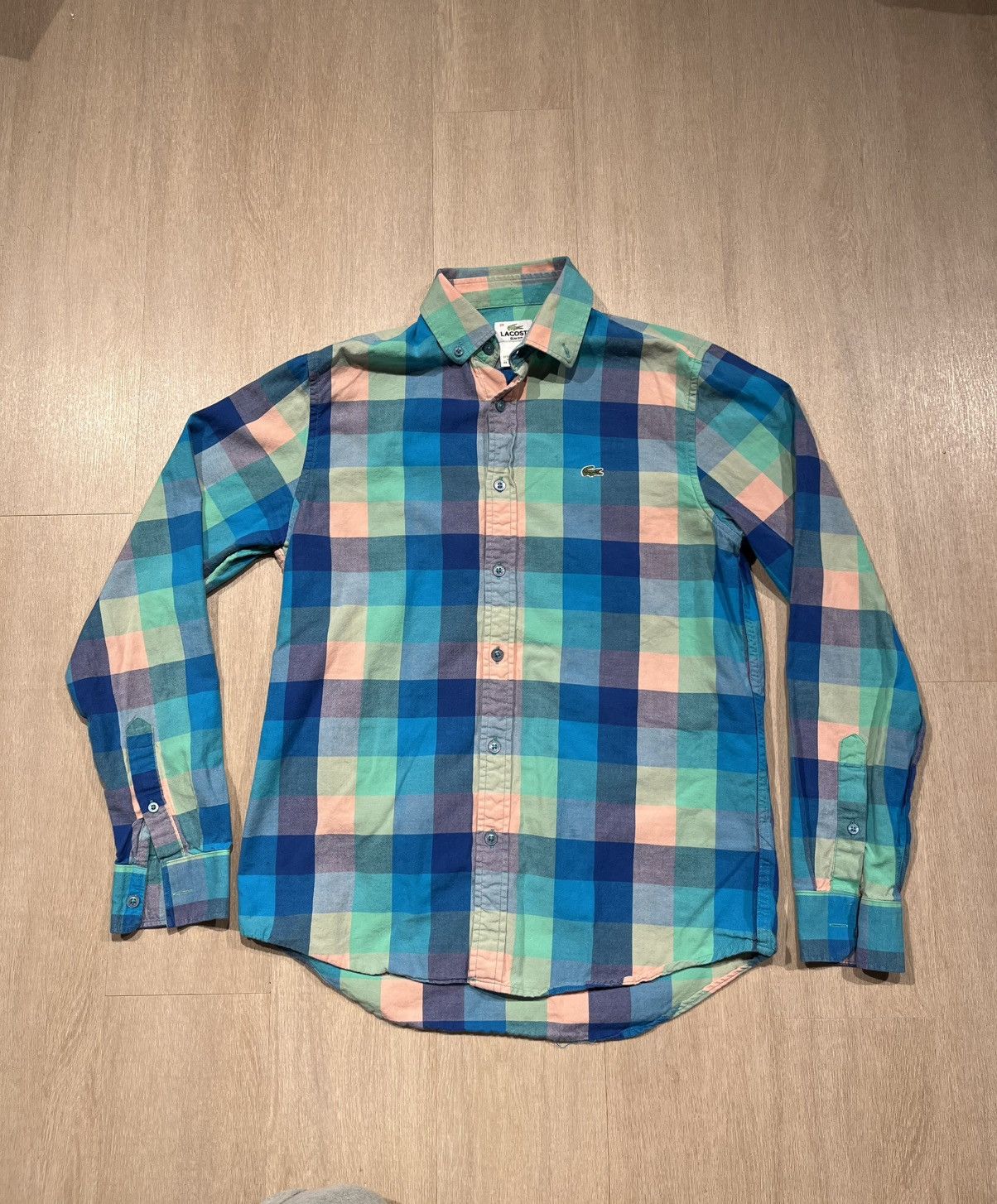 Lacoste Lacoste Button Up Shirt Medium Size US M / EU 48-50 / 2 - 2 Thumbnail