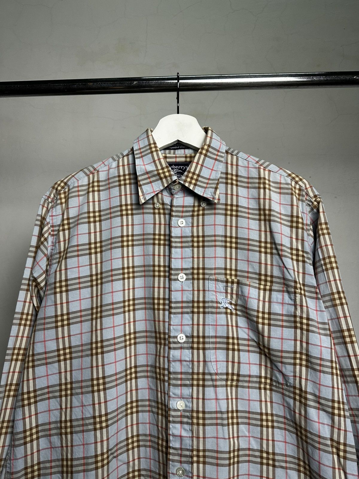 Burberry Prorsum 90’s Burberry Nova Check Button shirt Size US M / EU 48-50 / 2 - 3 Thumbnail