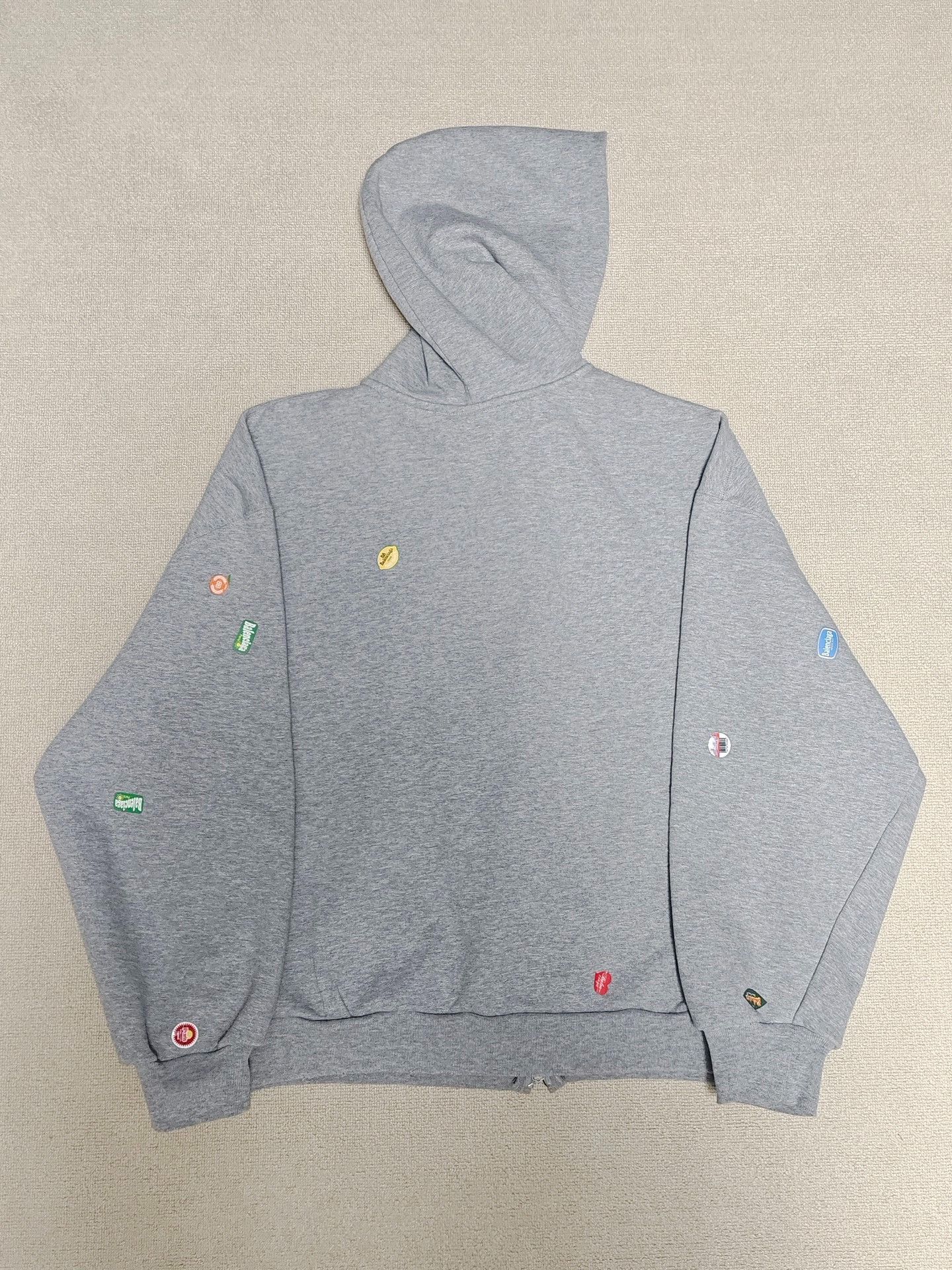Balenciaga Balenciaga Spring/Summer 25 Seal Zip Hoodie 2501-Nextarrow Size US M / EU 48-50 / 2 - 2 Thumbnail