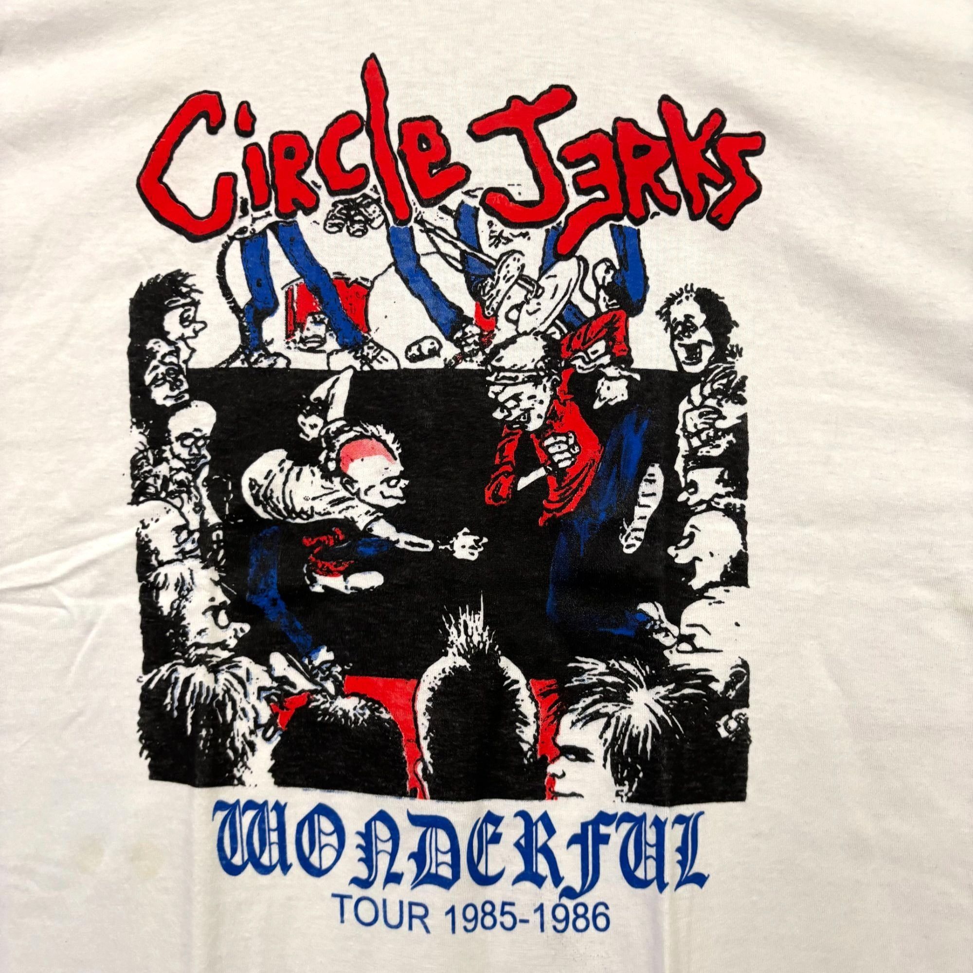 Band Tees Circle Jerks Wonderful Hardcore Punk Band Tee XL Size US XL / EU 56 / 4 - 2 Thumbnail