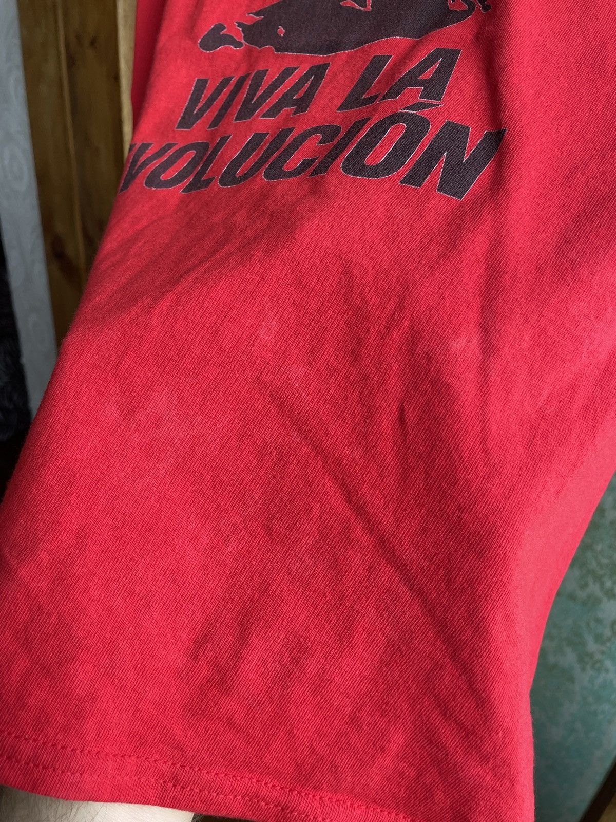 Gildan Viva La Evolution Red Mens T Shirt Size S Size US S / EU 44-46 / 1 - 3 Thumbnail
