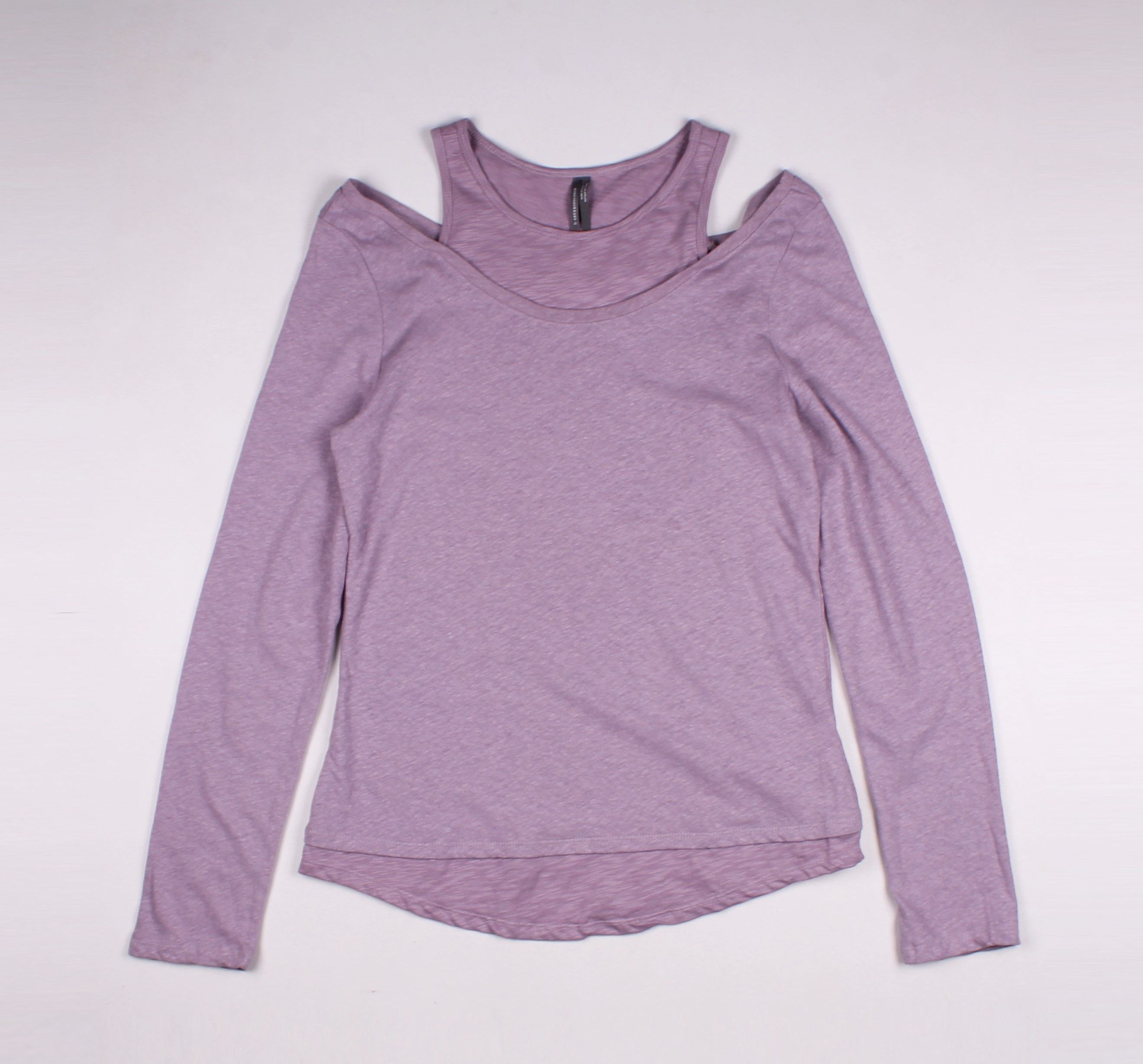 Anthropologie Anthropologie Purple Long Sleeve Off Shoulders Top Size M / US 6-8 / IT 42-44 - 4 Thumbnail