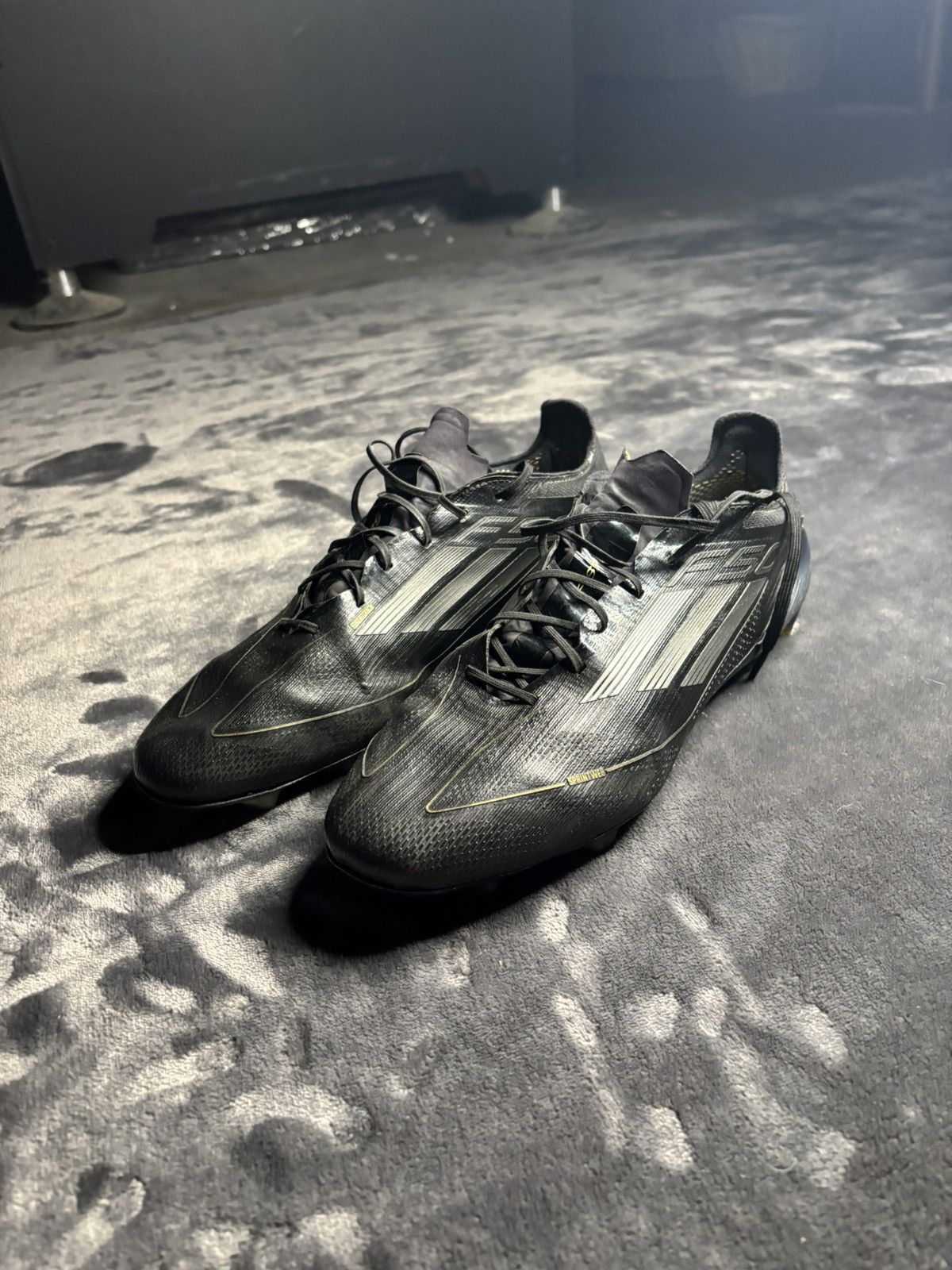 Black Adidas F-50 Elite