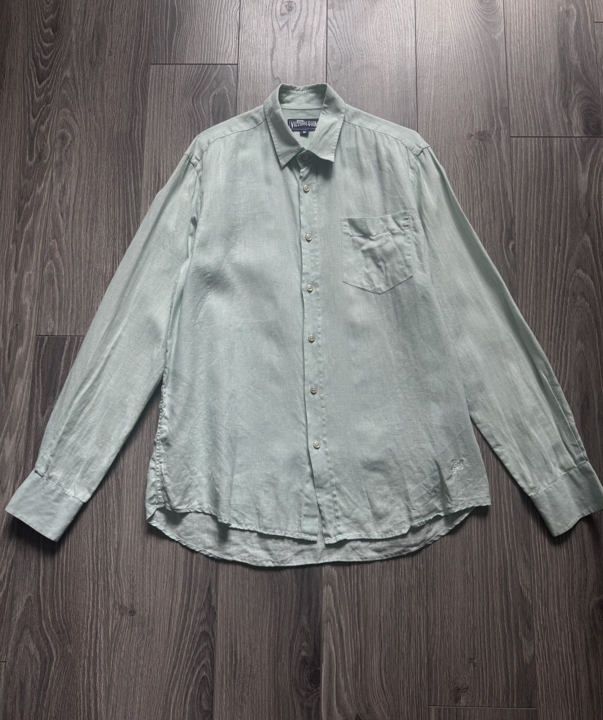 Vilebrequin Vilebrequin Linen Shirt with Logo M Size US M / EU 48-50 / 2 - 1 Thumbnail