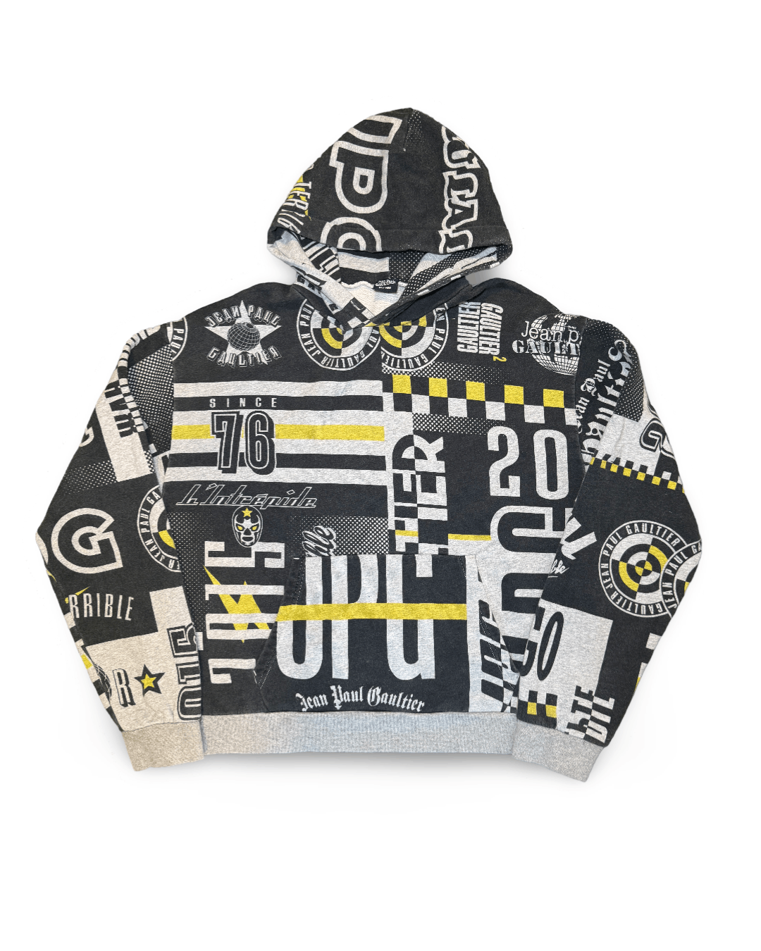 Jean Paul Gaultier Jean Paul Gaultier 98FW Maille Classique collection  hoodie | Grailed