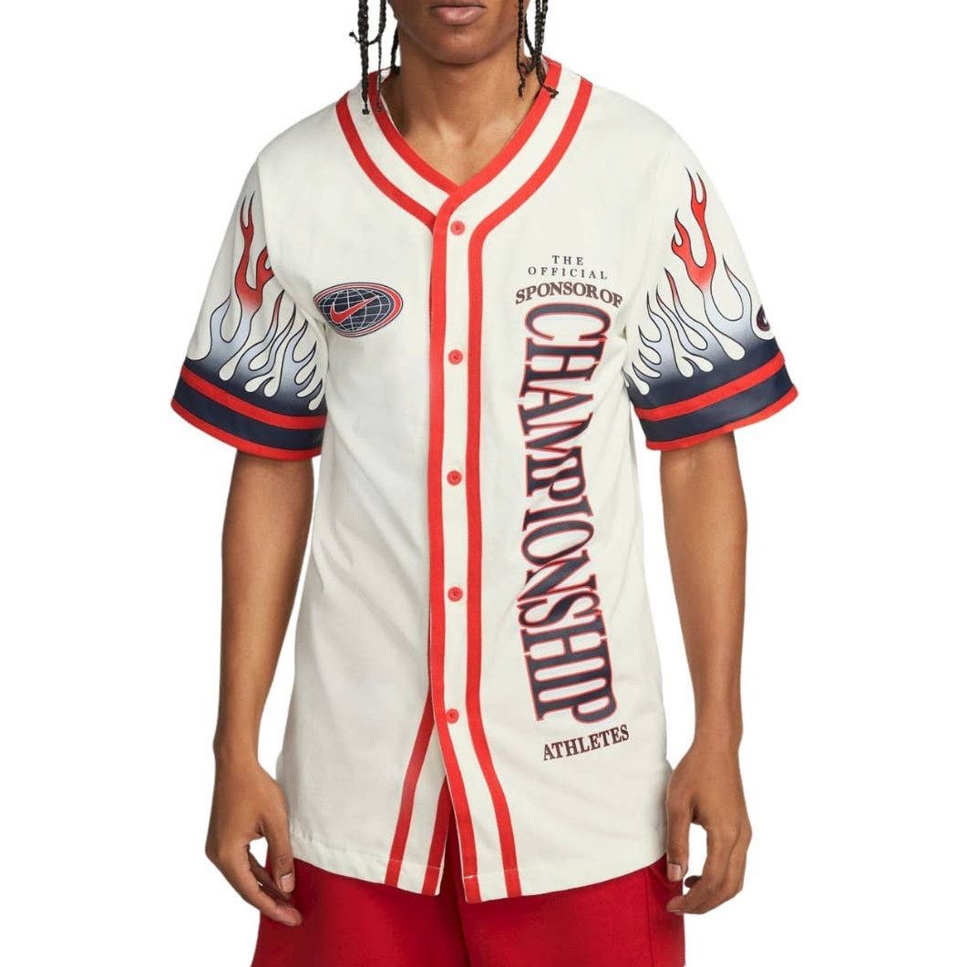 Nike Nike Americana Championship Baseball Jersey Mens Large Size US L / EU 52-54 / 3 - 1 Thumbnail
