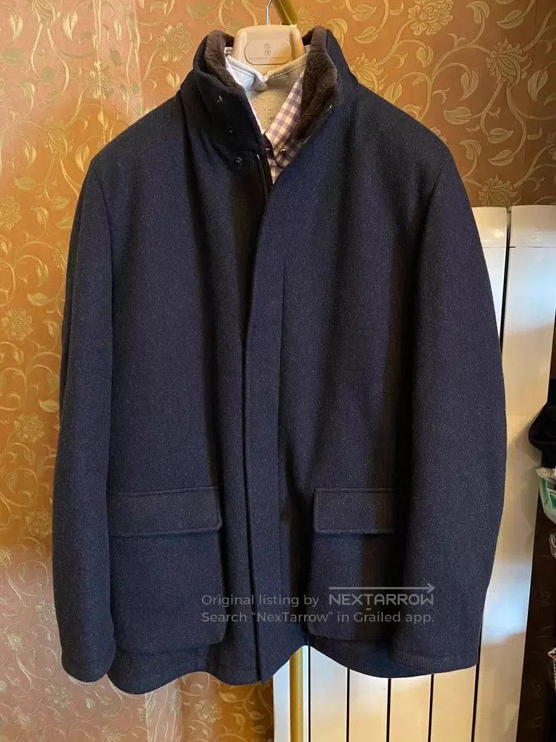 Loro Piana Men's Cashmere Heavy Coat.
