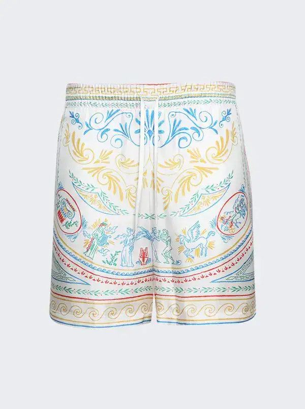 Casablanca o1mle0326 Drawstring Shorts Crayon Vase in Multicolor Size US 30 / EU 46 - 1 Preview