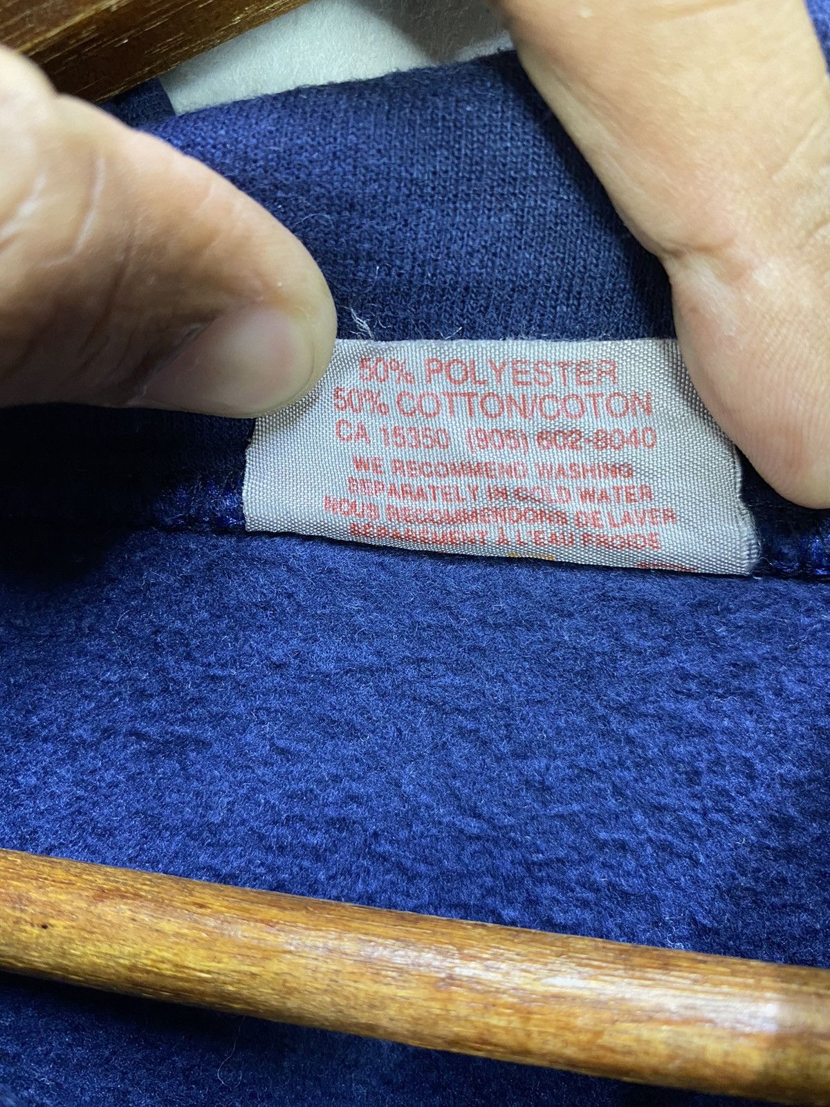 Vintage Canada Sweatshirt Made In Canada Blue Size S Fits L