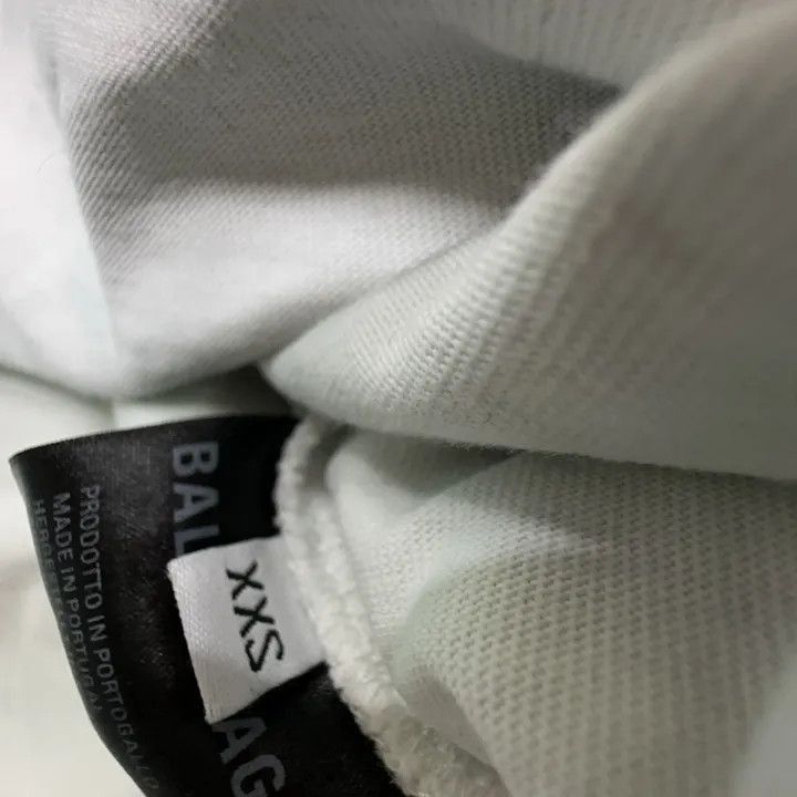 Balenciaga Balenciaga Balenciaga Distressed Logo Hoodie in Sky Blue - Size US XXS / EU 40 - 2 Thumbnail