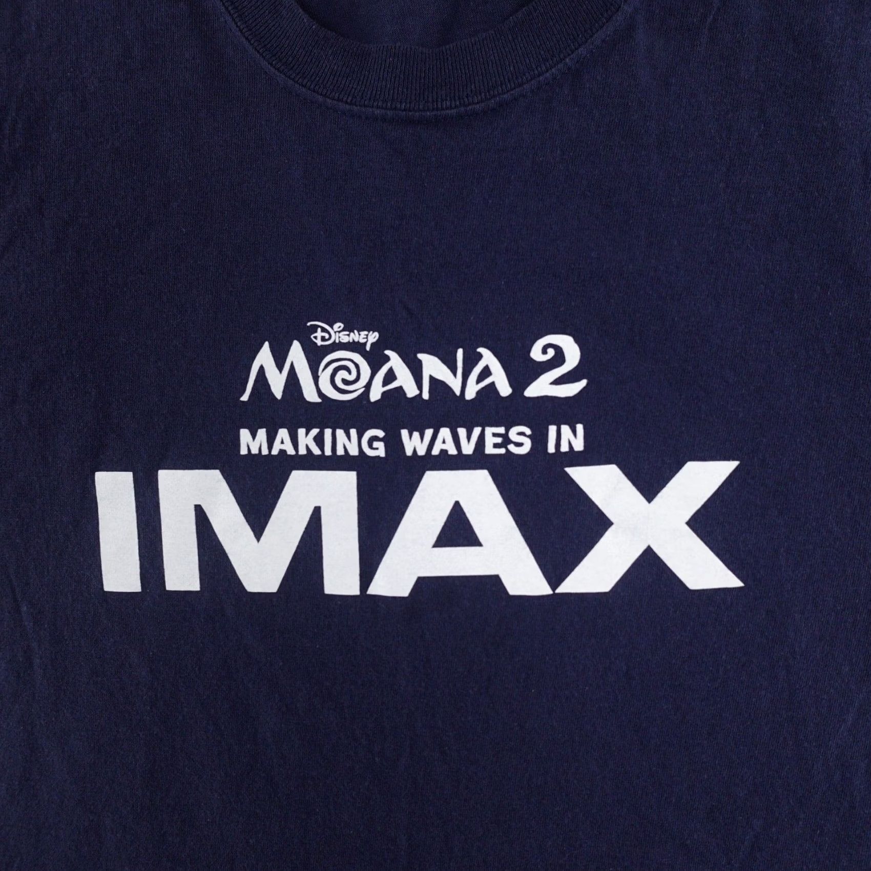 Port & Company Moana Movie Promo XL T-Shirt Mens Blue Short Sleeve Crew Neck IMAX Disney Maui 22X29 2020-2029 Port & Company Size US XL / EU 56 / 4 - 3 Thumbnail