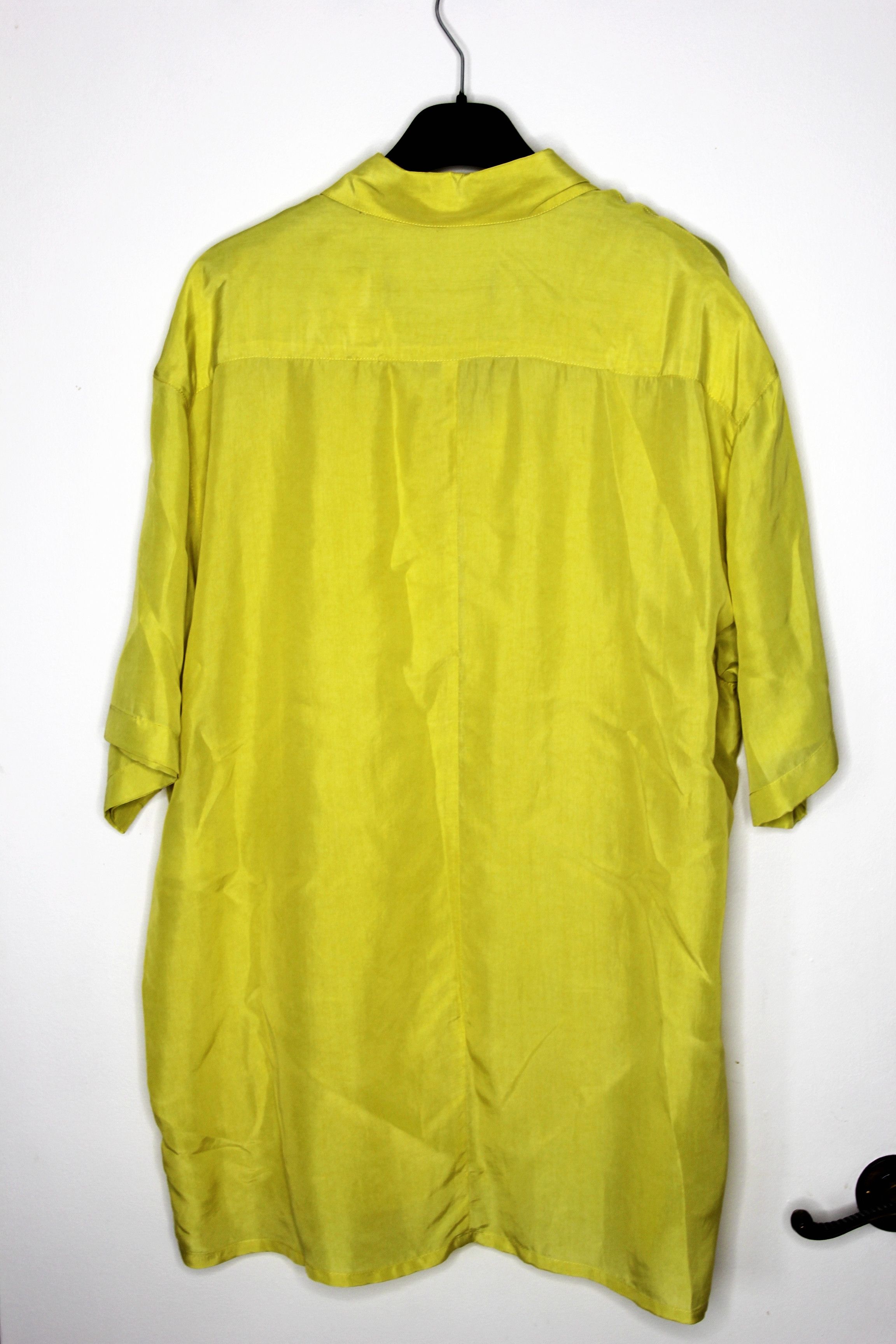 BNWT SS24 LGN LOUIS GABRIEL NOUCHI LEMON CUPRO SHIRT S