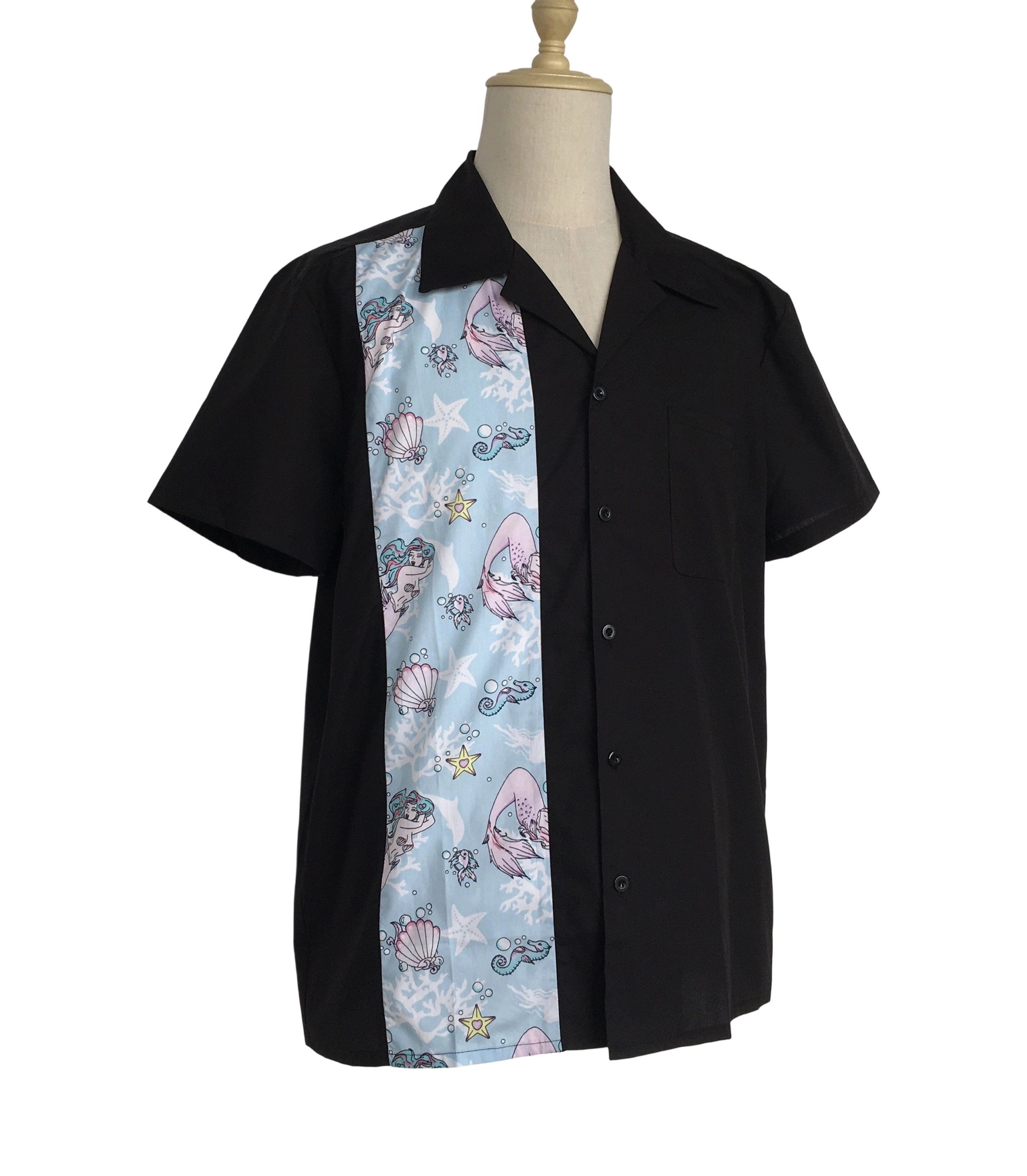 Other Hawaiian Summer Shirt Casual Style Mermaid Panel Size US XL / EU 56 / 4 - 2 Thumbnail