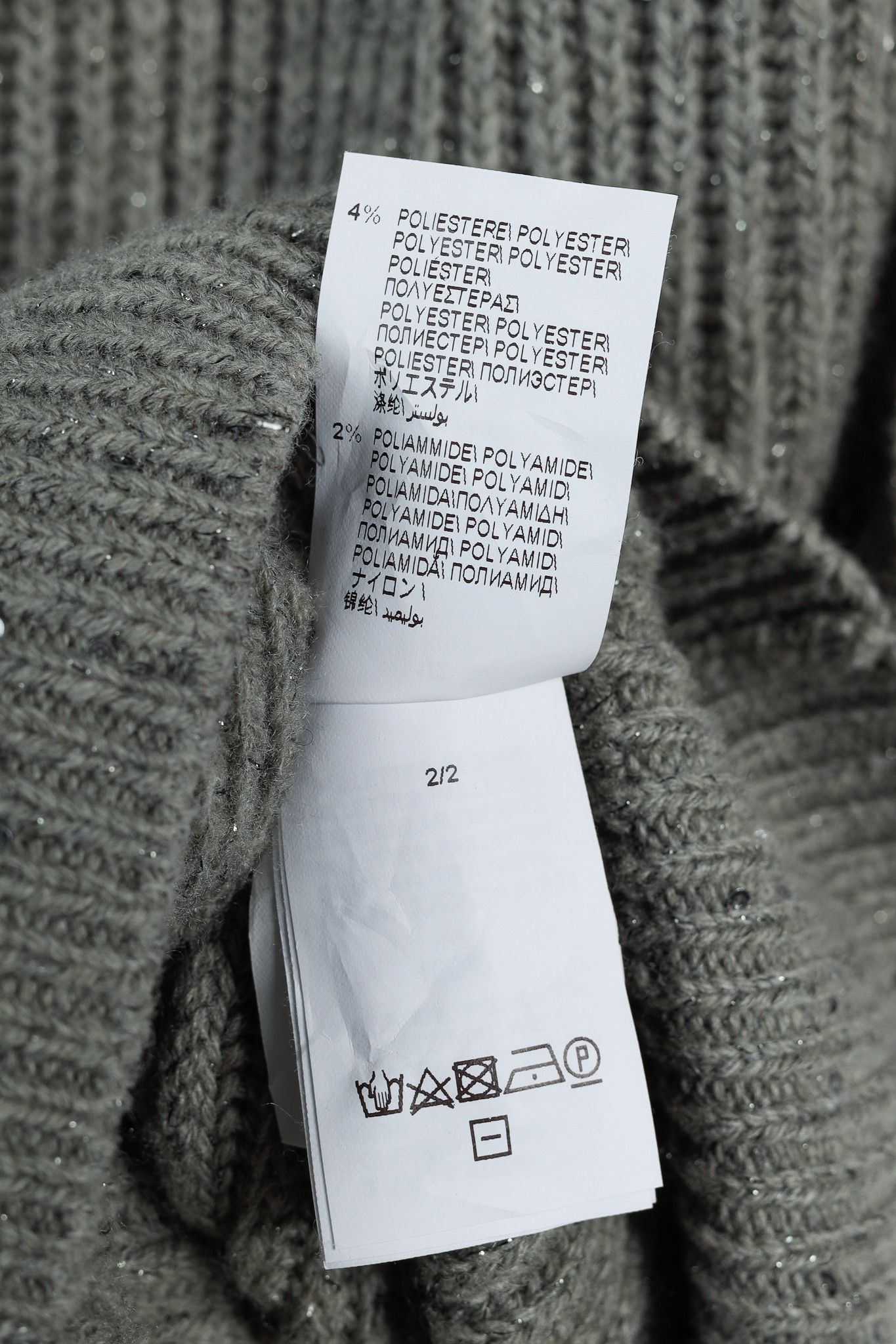 Brunello Cucinelli Brunello Cucinelli Cashmere-Blend Sequin Turtleneck Sweater Size M / US 6-8 / IT 42-44 - 10 Thumbnail