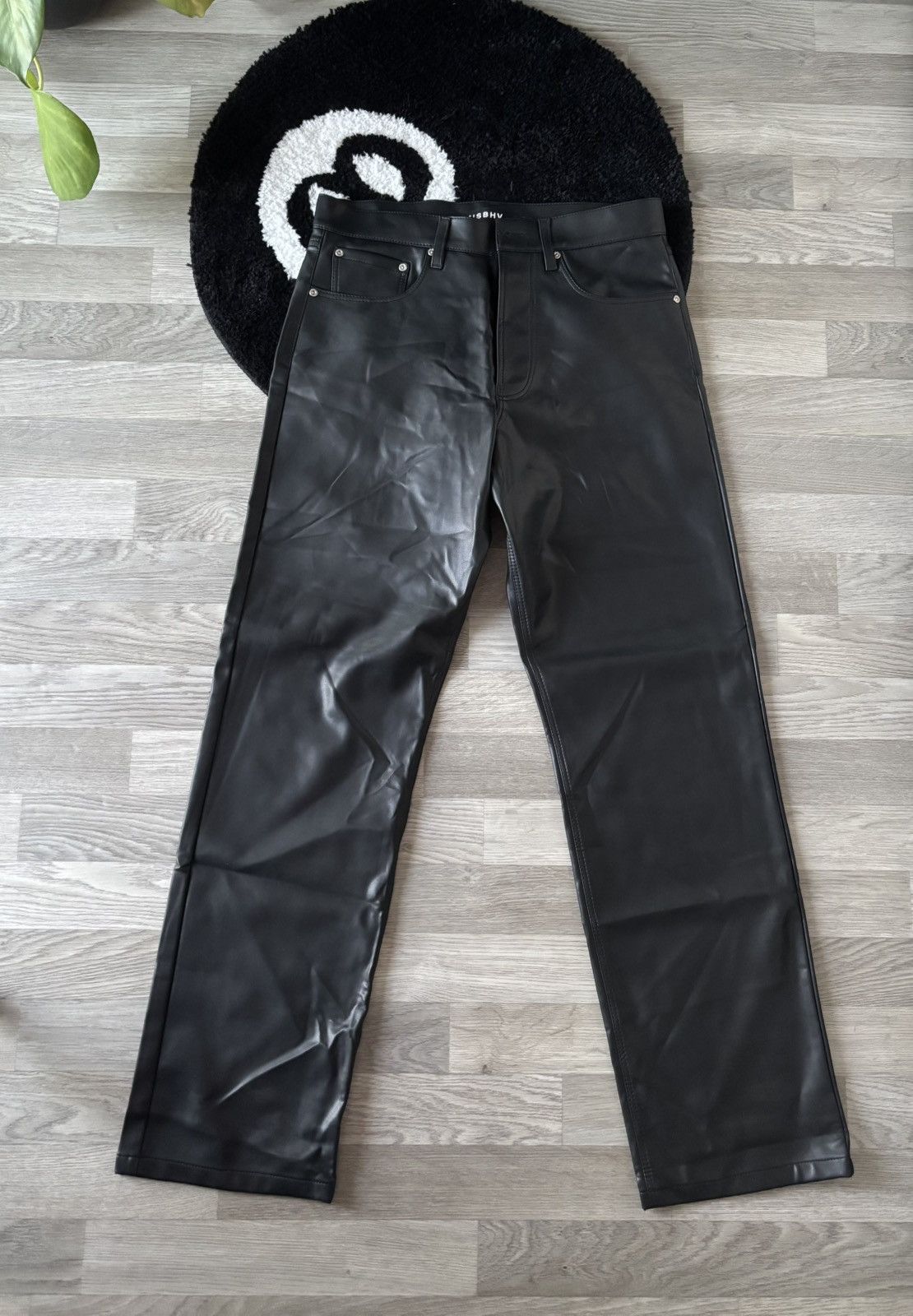 Misbhv Leather faux Trousers