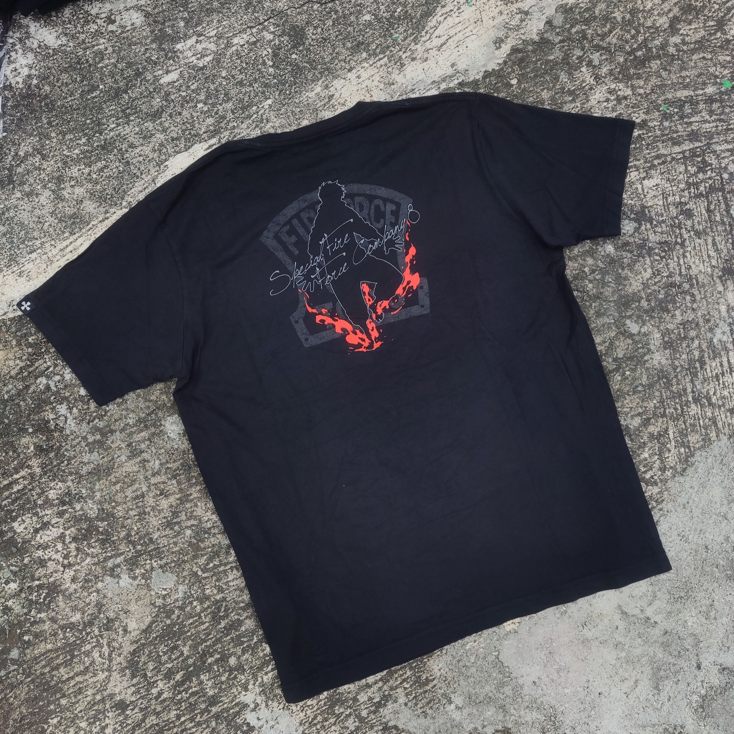 Anime Fire Force, Shinra Silhouette. Enn Enn no Shouboutai Anime Size US XL / EU 56 / 4 - 2 Thumbnail
