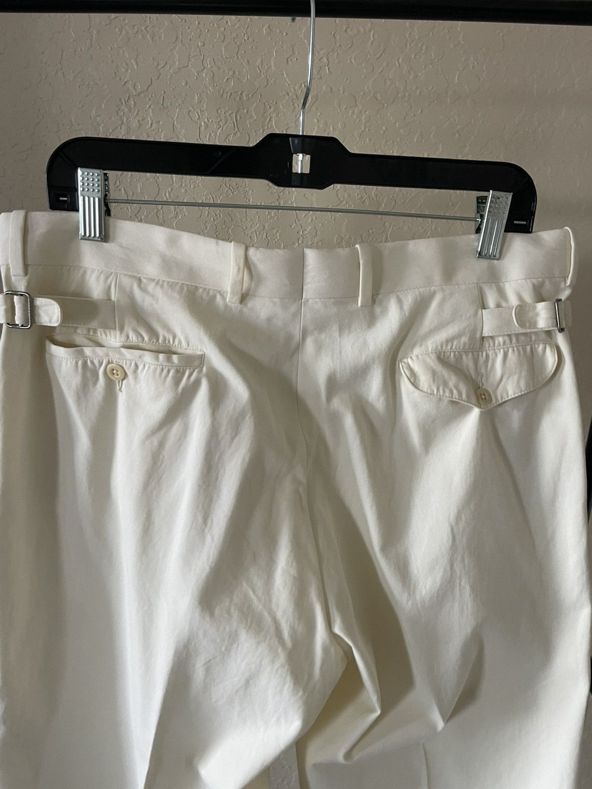 Polo Ralph Lauren Cotton FF trousers Made in Italy Size US 35 - 6 Thumbnail