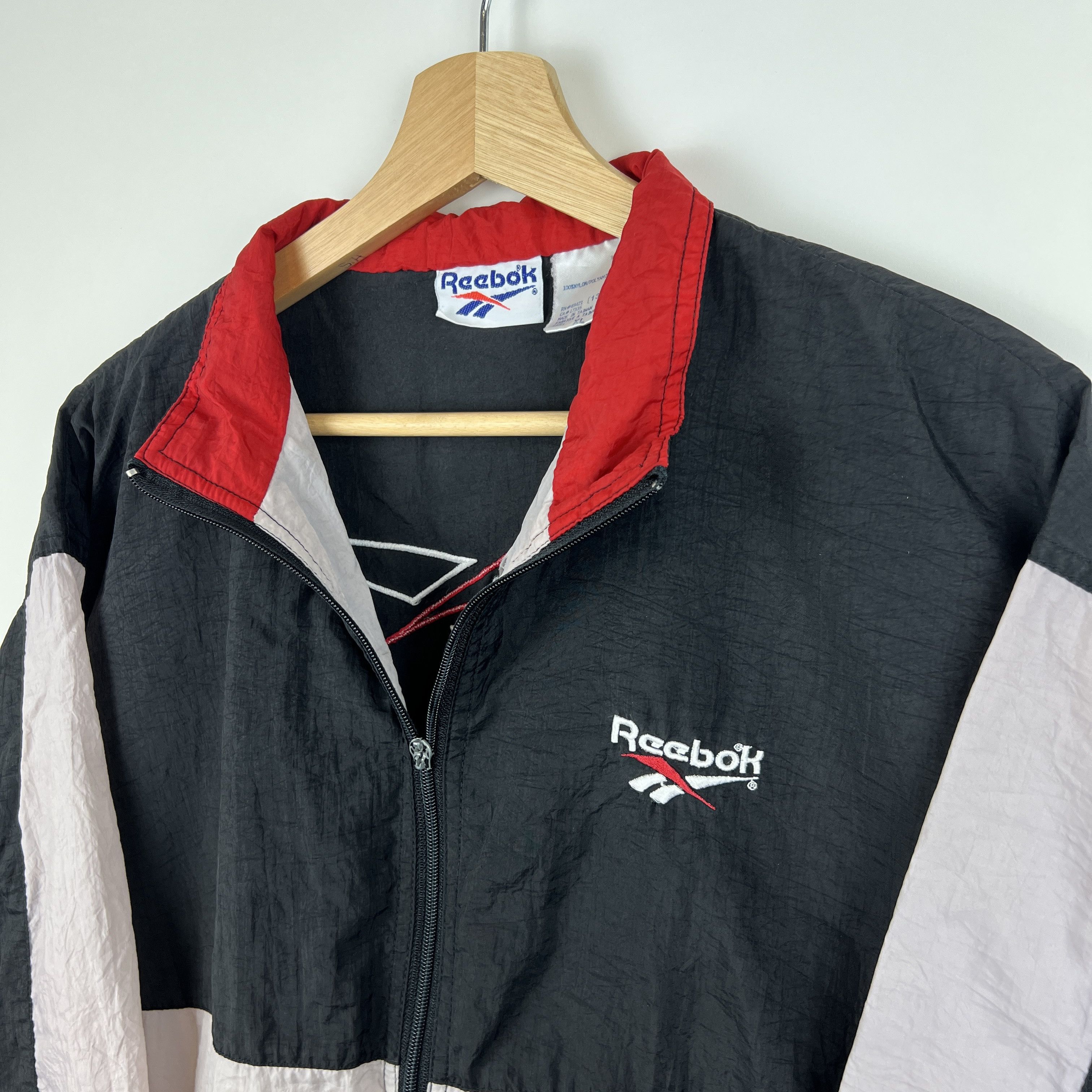Reebok × Vintage Vintage Reebok Zip-Up Windbreaker Jacket Size US S / EU 44-46 / 1 - 2 Thumbnail