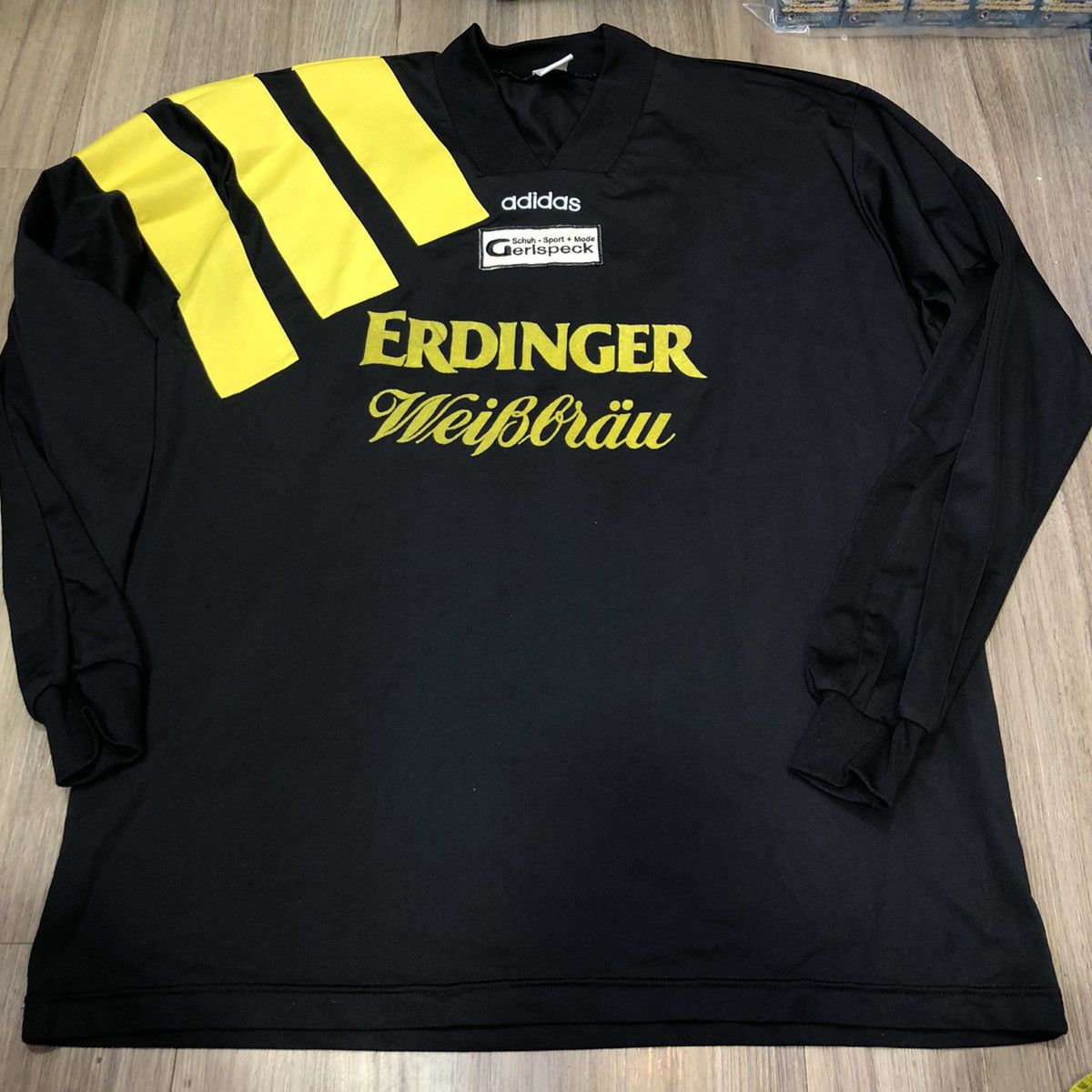 Adidas × Vintage Schuh-sport+mode gerlspeck erding 90s longsleeves jersey#13 Size US XL / EU 56 / 4 - 1 Thumbnail