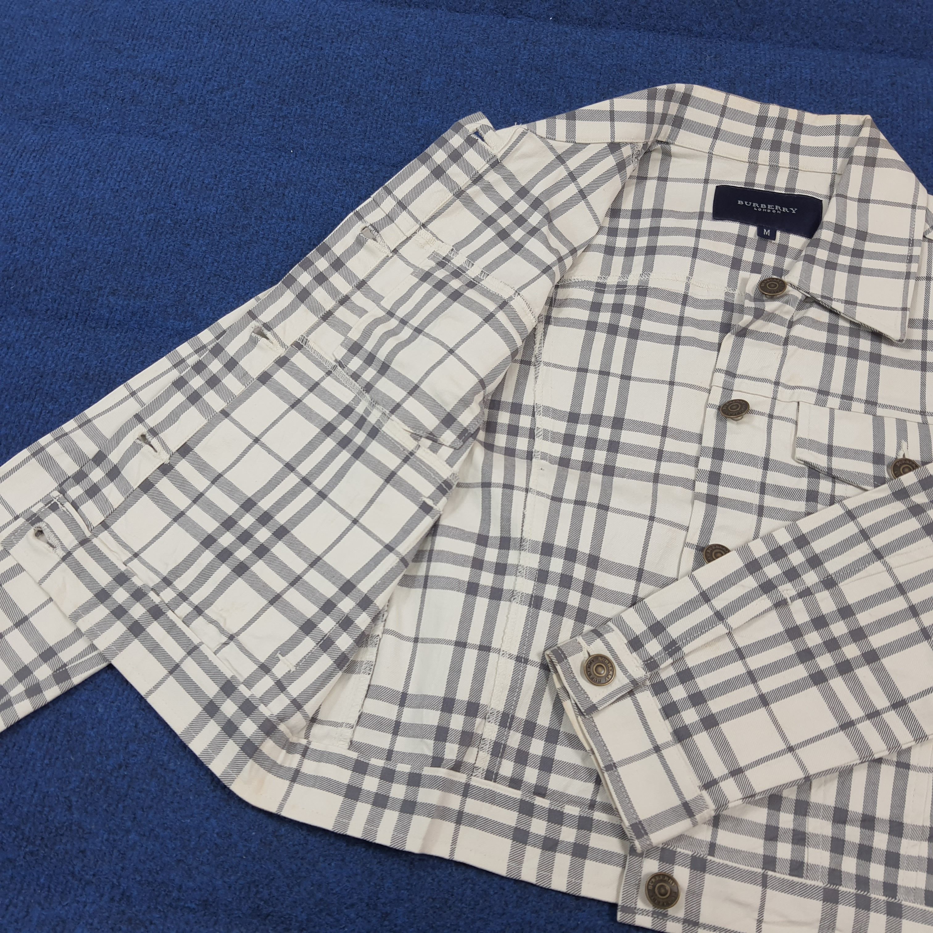 Burberry Vintage Burberry London Nova Check Cropped Jacket C298N18 Size XS / US 0-2 / IT 36-38 - 8 Thumbnail