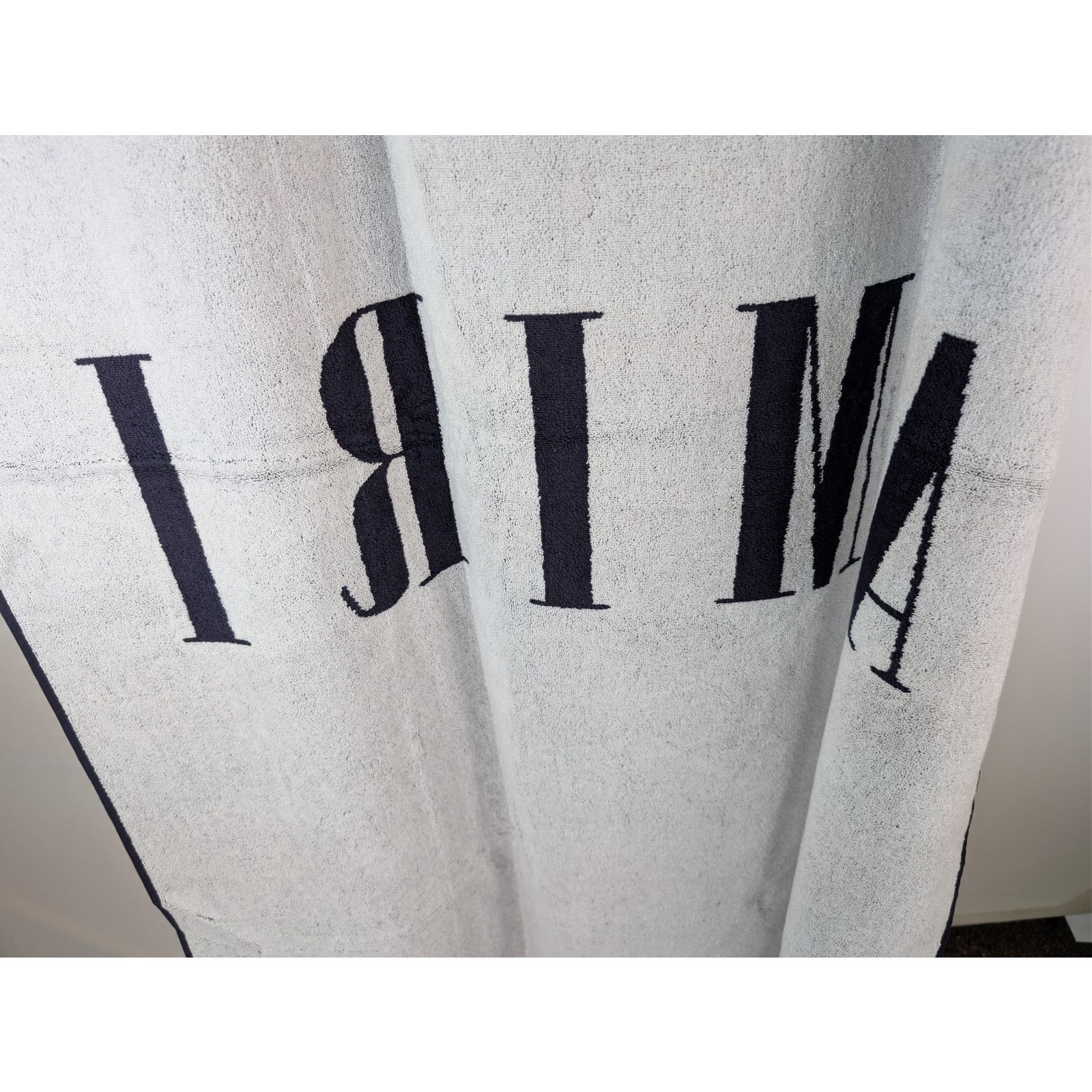 Amiri o1rshd1 Size: OS / Q:5 / Small Logo Towel in Dark Navy Size ONE SIZE - 16 Thumbnail