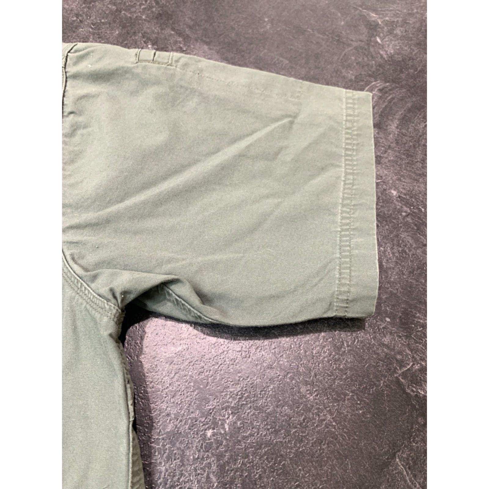 Vintage 5.11 Tactical Button-Up Shirt Short Sleeve Adult Medium Army Green Mens Size US M / EU 48-50 / 2 - 2 Thumbnail