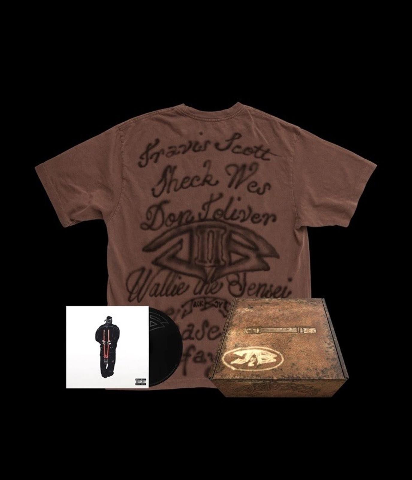 Travis Scott Travis Scott CACTUS JACK Jackboys 2 T-Shirt CD Box Set Large Size US L / EU 52-54 / 3 - 1 Thumbnail