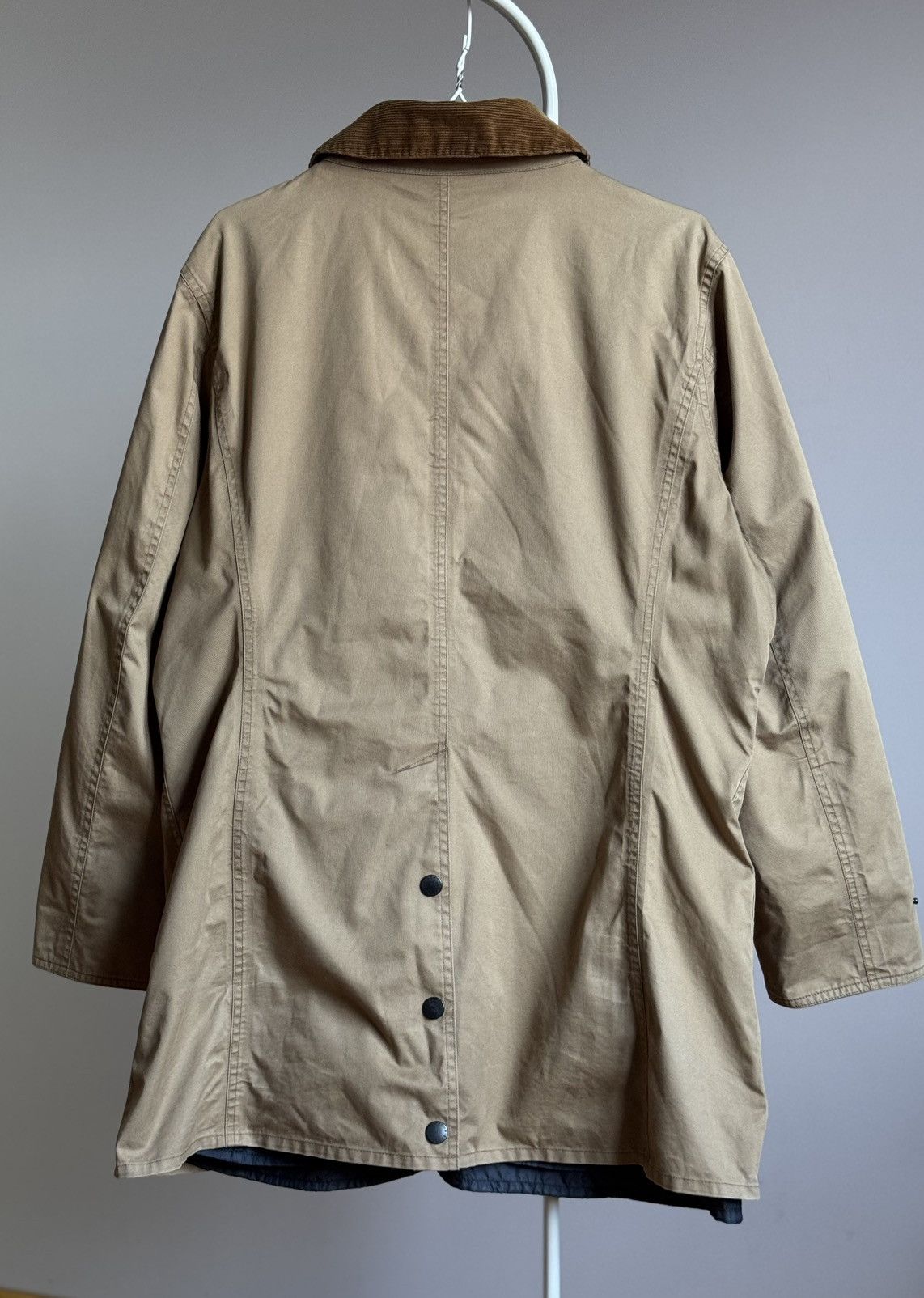 Barbour Barbour Waterproof Breathable Long Beige Jacket Coat Womens Size XXL / US 16-18 / IT 52-54 - 6 Thumbnail