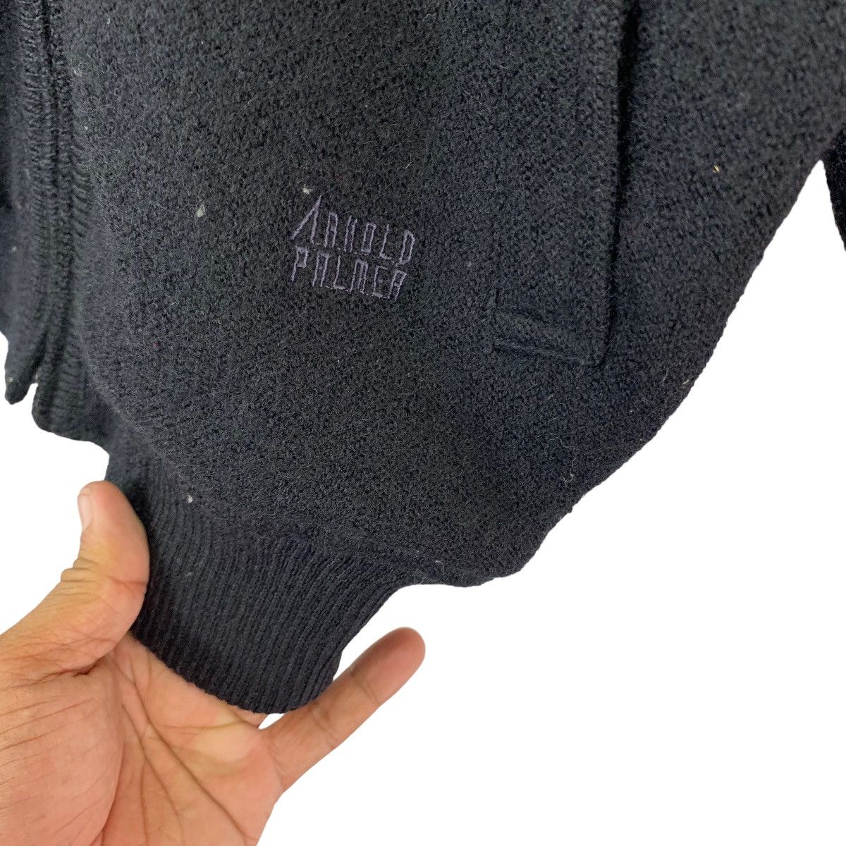 Designer × Vintage 🔥🔥 ARNOLD PALMER BOMBER WOOL JACKET Size US M / EU 48-50 / 2 - 7 Thumbnail