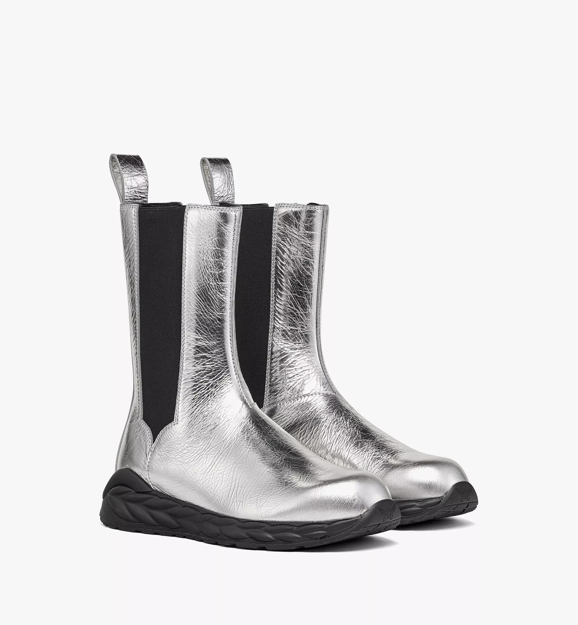 MCM o1mt1gz0625 Ankle Boots in Silver Size US 7 / IT 37 - 1 Thumbnail