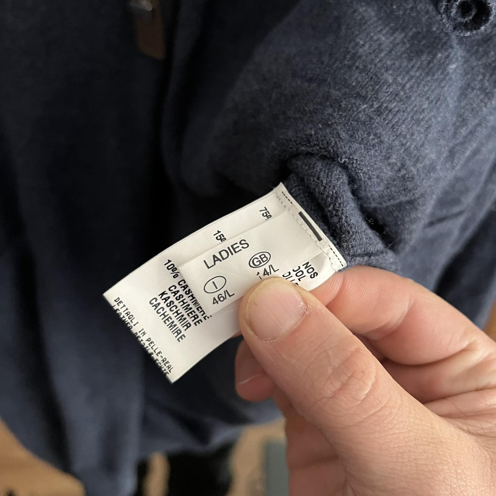 Fabiana Filippi Fabiana Filippi Wool Cashmere Silk Sweater Cardigan Size L / US 10 / IT 46 - 6 Thumbnail
