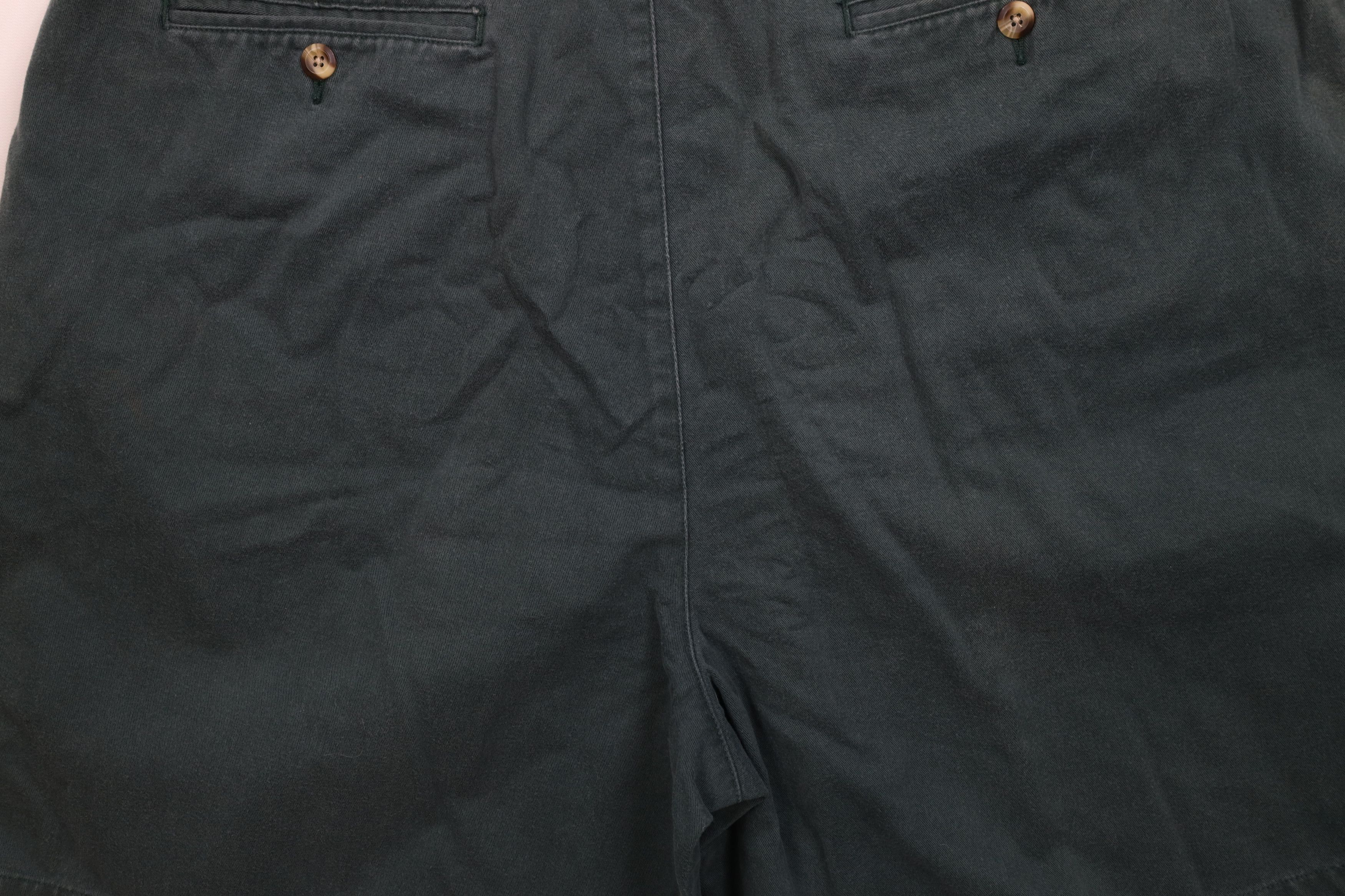 Tommy Hilfiger Vintage 90s Tommy Hilfiger Above Knee Chino Shorts Green Size US 40 / EU 56 - 10 Thumbnail