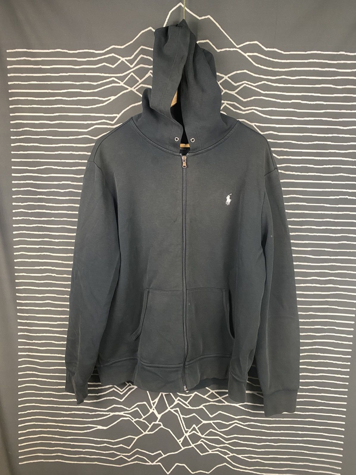 Polo Ralph Lauren Polo Ralph Lauren Small Pony Zipper Hoodie Size US XL / EU 56 / 4 - 1 Thumbnail