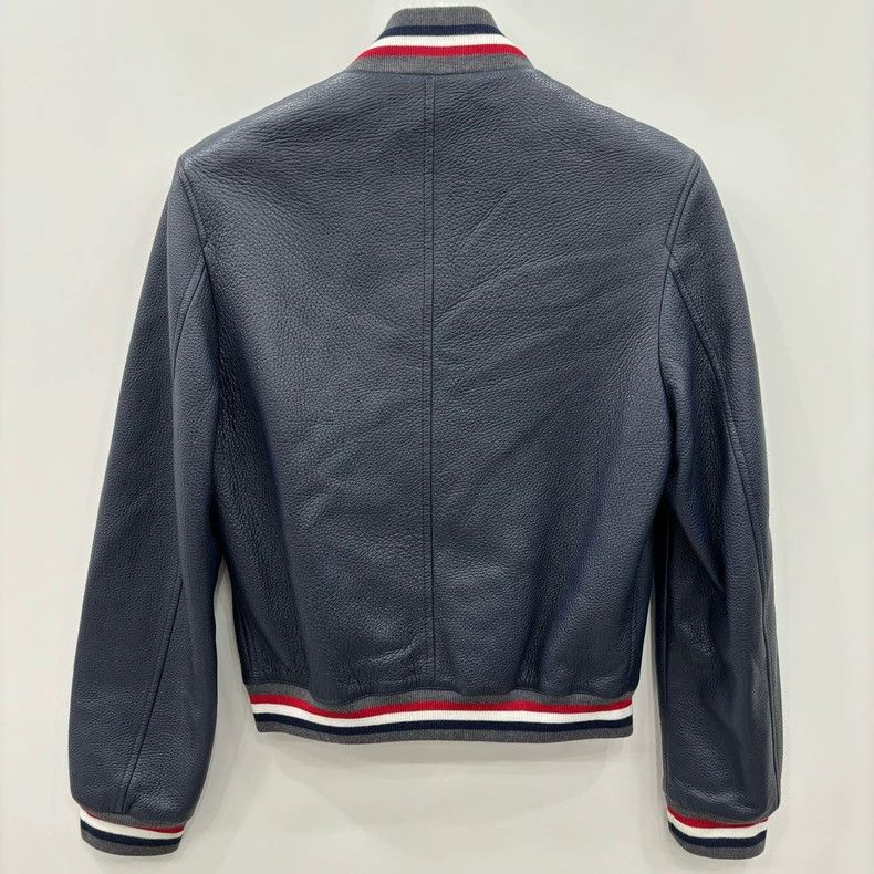 Thom Browne Thom Browne Pure color leather baseball uniform Size US XS / EU 42 / 0 - 2 Thumbnail