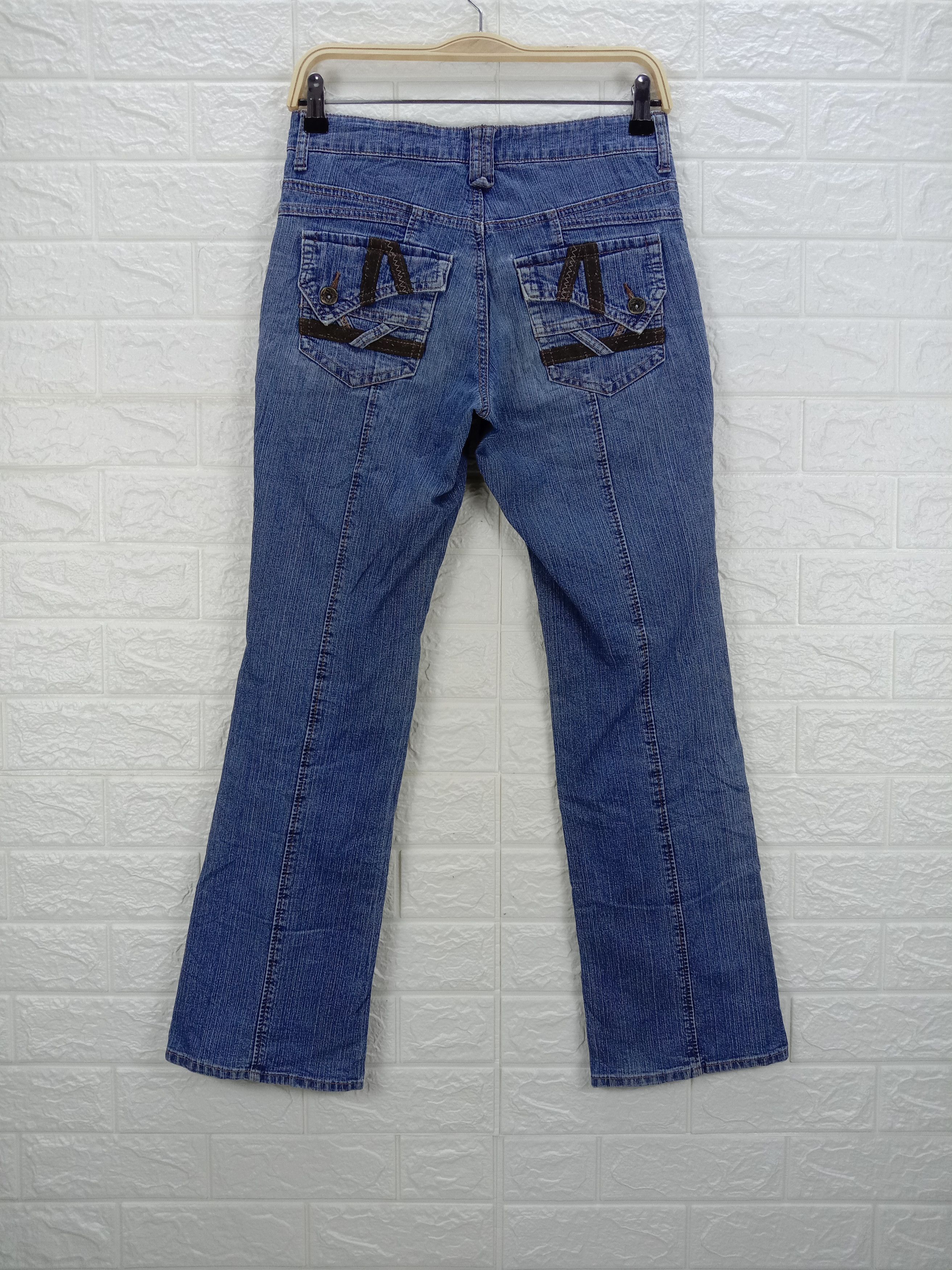 Japanese Brand Vintage Japanese Bush Flare Jeans Boot Cut Denim Size 28" / US 6 / IT 42 - 5 Thumbnail