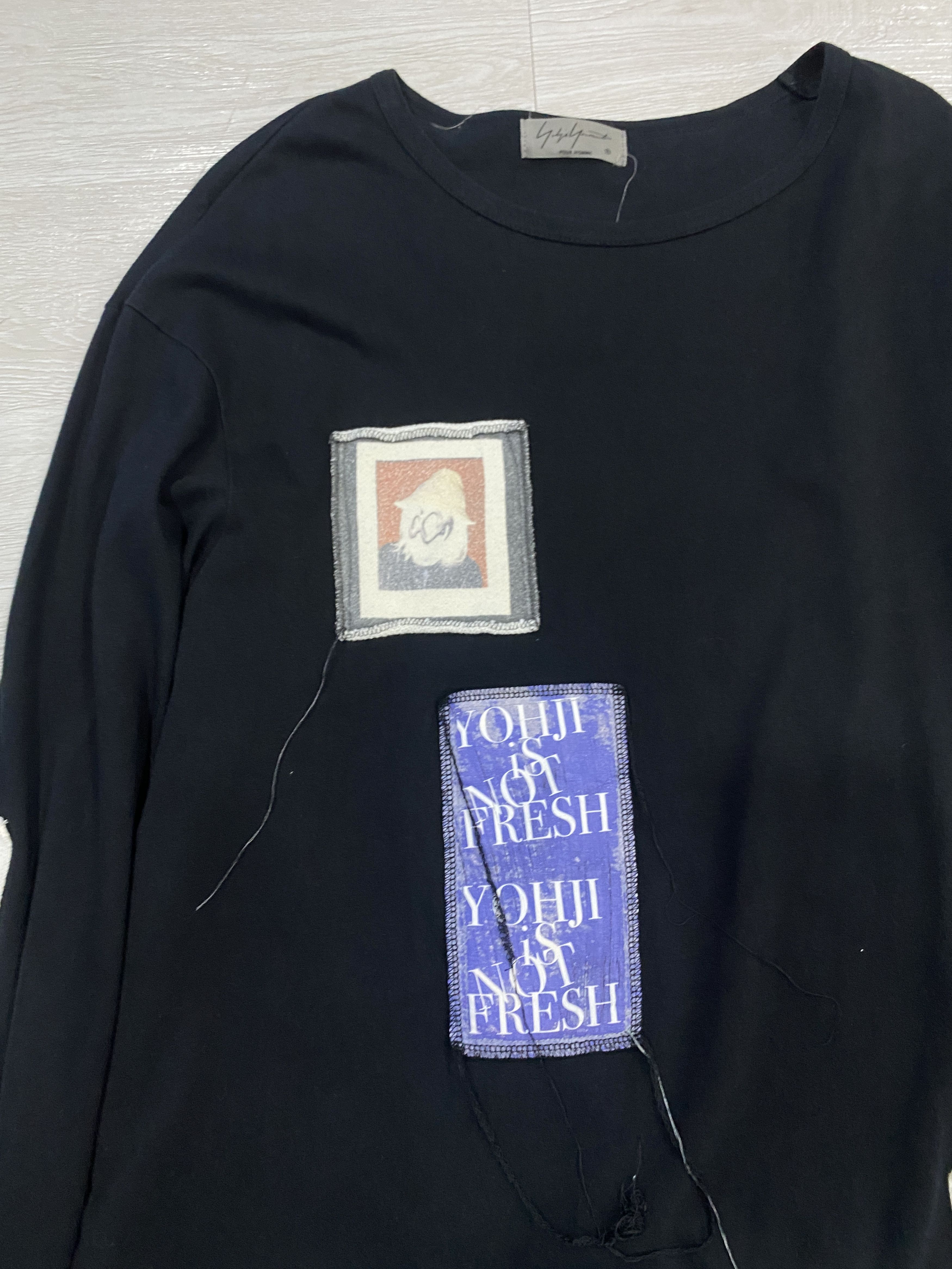Yohji Yamamoto Yohji Yamamoto Longsleeve HH - T90 - 880 Size US S / EU 44-46 / 1 - 4 Thumbnail