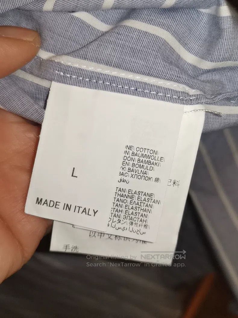 Brunello Cucinelli Brunello Cucinelli Striped Shirt Size L / US 10 / IT 46 - 4 Thumbnail