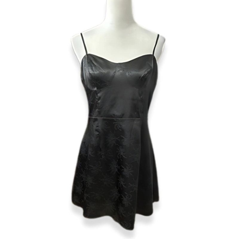 Other Bp Slip Dress Floral Jacquard Design Sleeveless Black Medium Size M / US 6-8 / IT 42-44 - 1 Thumbnail