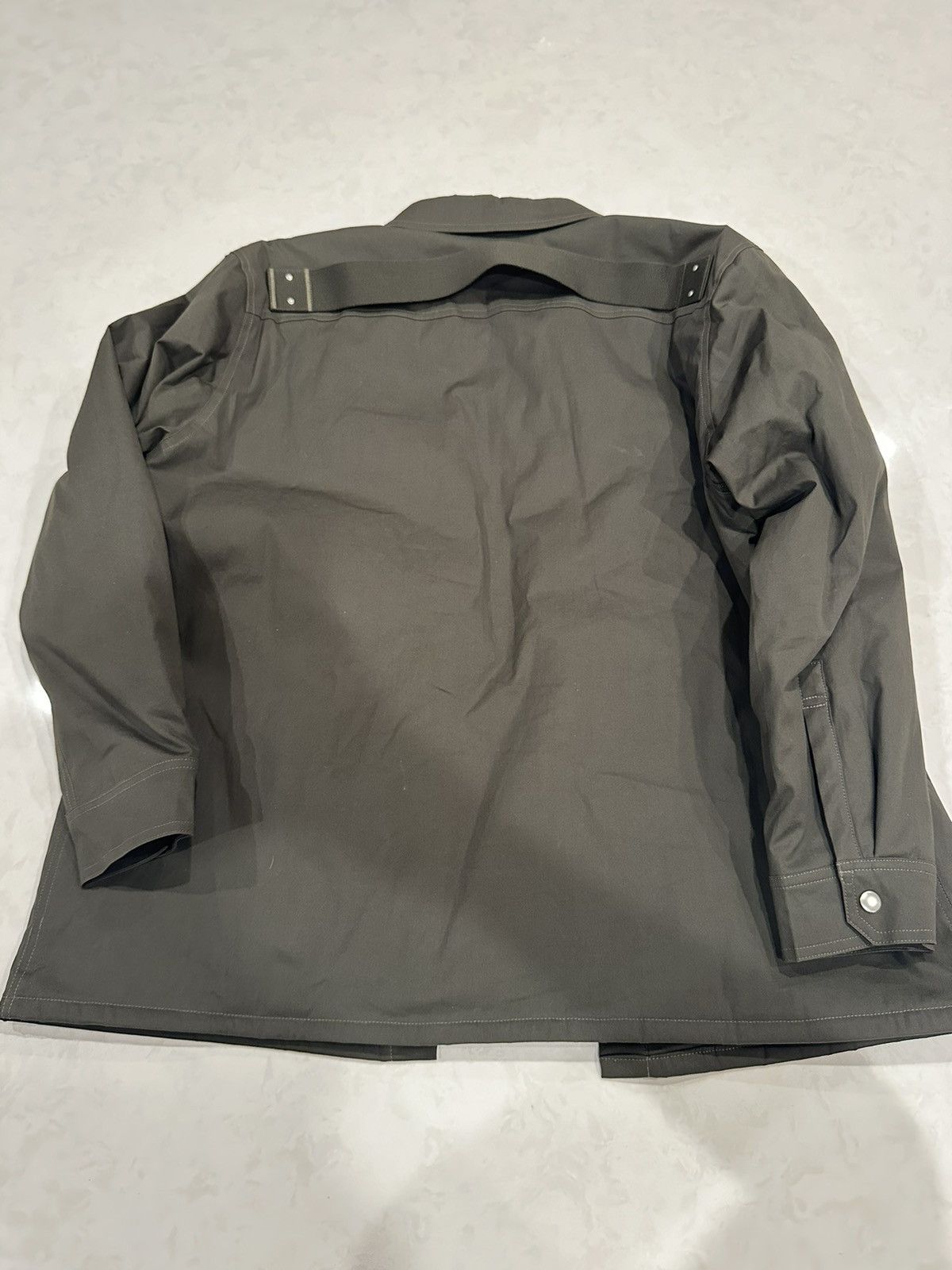 Rick Owens × Rick Owens Drkshdw Rick Owens Green Porterville Outershirt Jacket Size US L / EU 52-54 / 3 - 2 Thumbnail