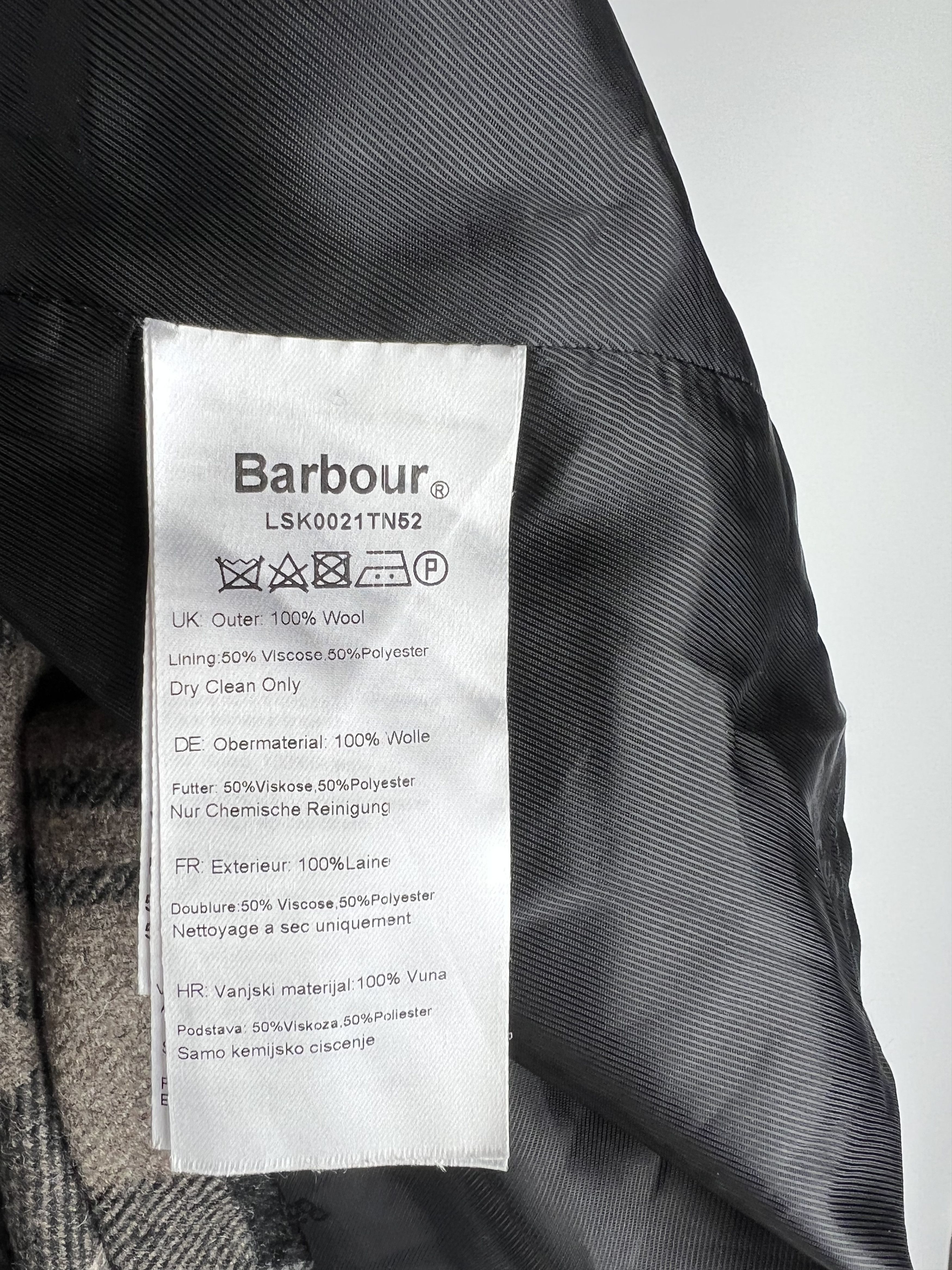 Barbour Barbour Women’s Tartan Wool Check Skirt Size US14 Size 36" / US 14 / IT 50 - 6 Thumbnail