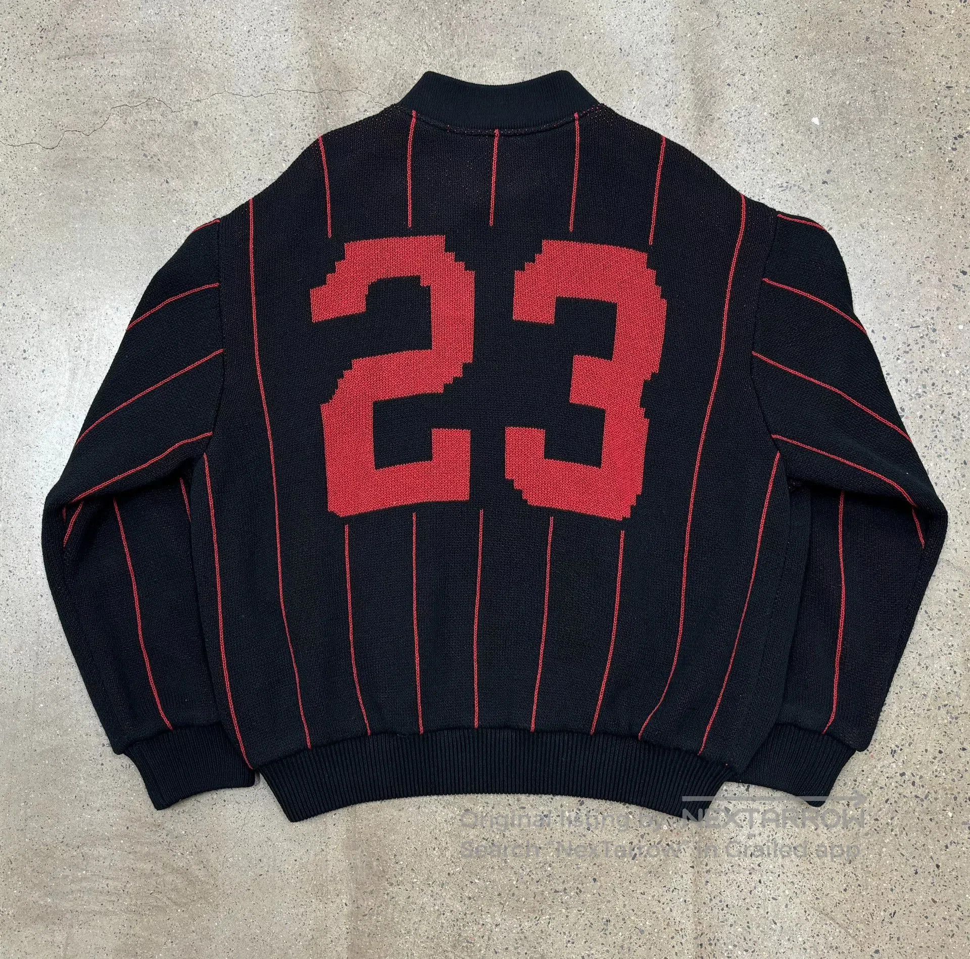 Supreme Supreme 23 Pinstripe Varsity Zip Up Sweater. Size US S / EU 44-46 / 1 - 2 Thumbnail