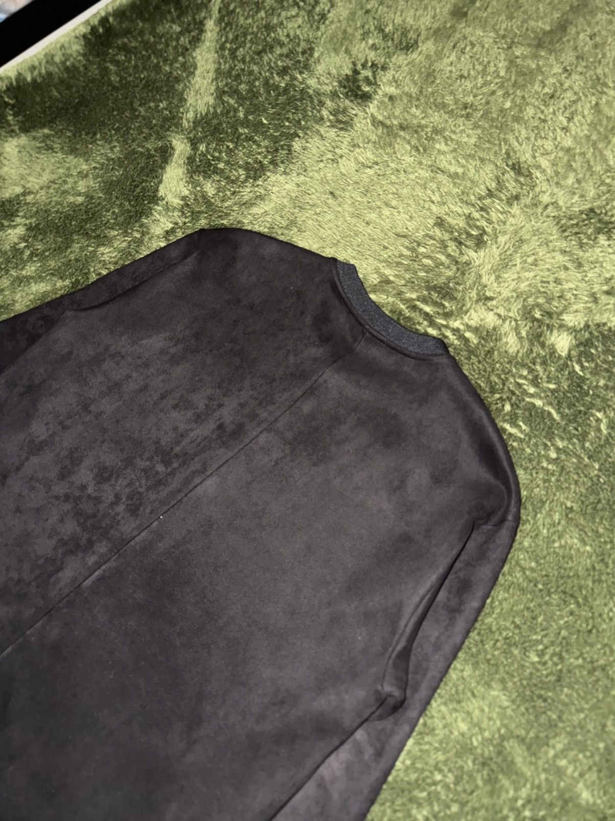 Japanese Brand [105] Another T TNGT Embroidered Suede-Texture Sweatshirt Size US L / EU 52-54 / 3 - 9 Thumbnail