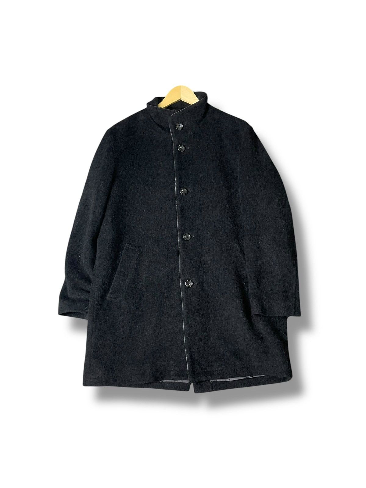 Japanese Brand × Lanvin × Vintage Lanvin x Vintage Trench Wool Coat (42) Size US S / EU 44-46 / 1 - 1 Thumbnail