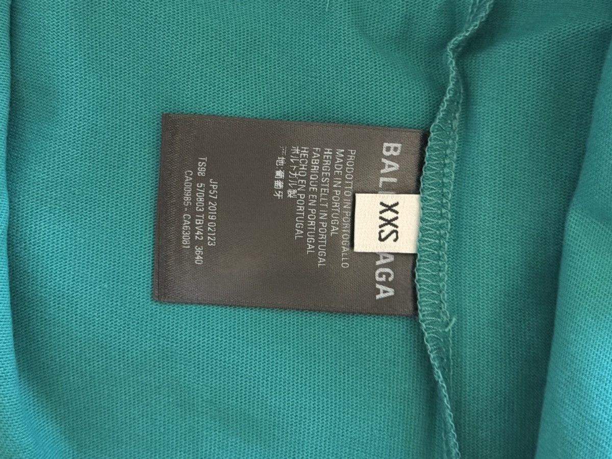 Balenciaga Balenciaga deep green t shirt Size US XXS / EU 40 - 6 Thumbnail