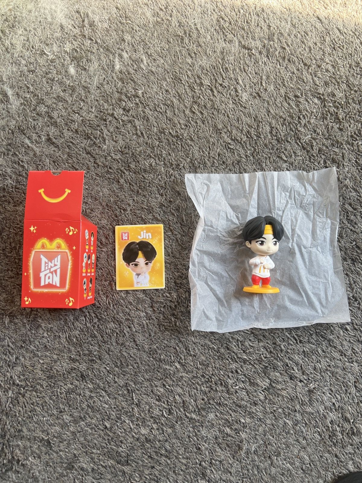 Hypebeast 2025 McDonald’s TinyTAN Jin Figure Size ONE SIZE - 1 Thumbnail