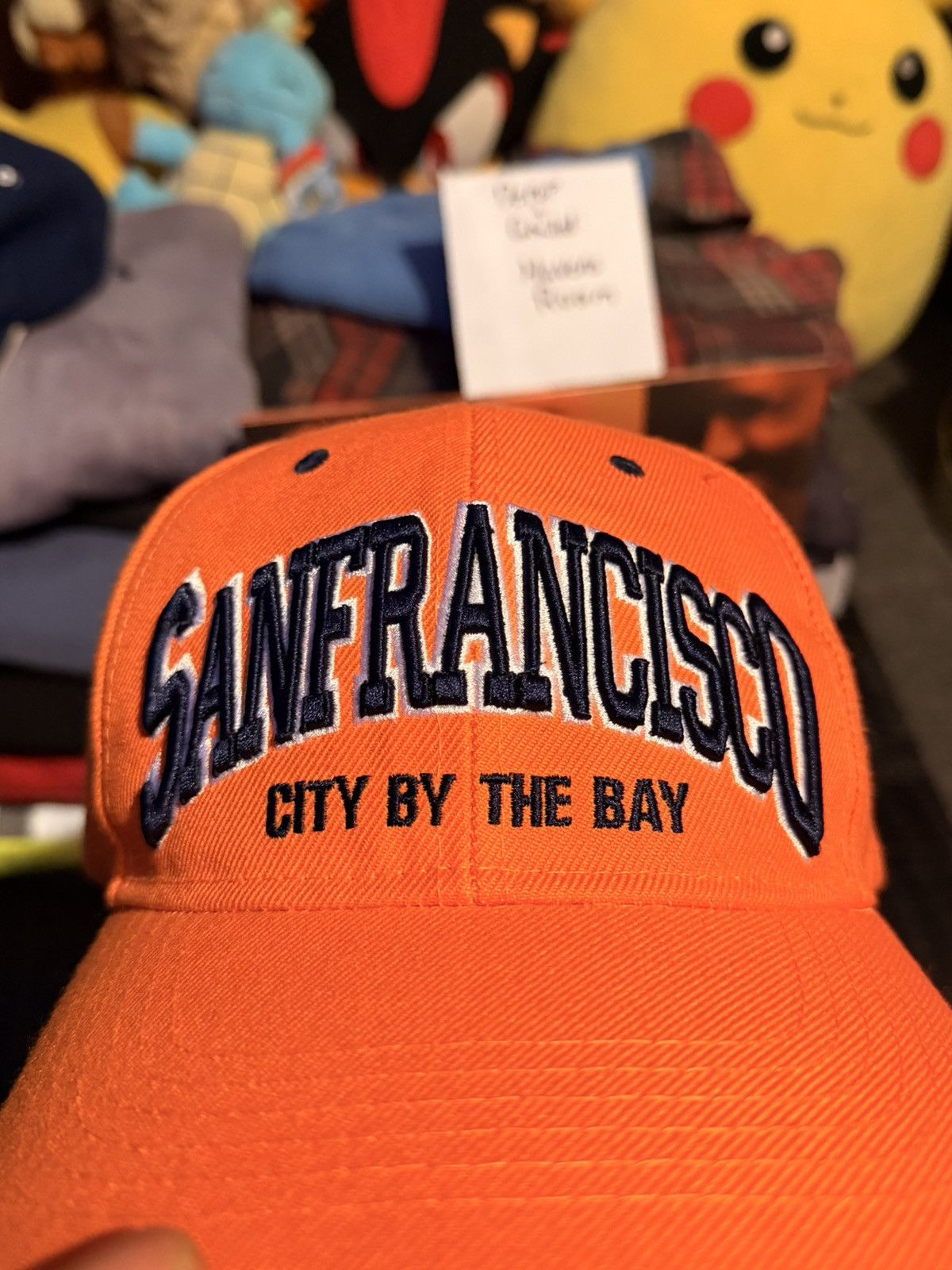 Other San Francisco “City By The Bay” Orange Hat – Adjustable Size ONE SIZE - 6 Thumbnail