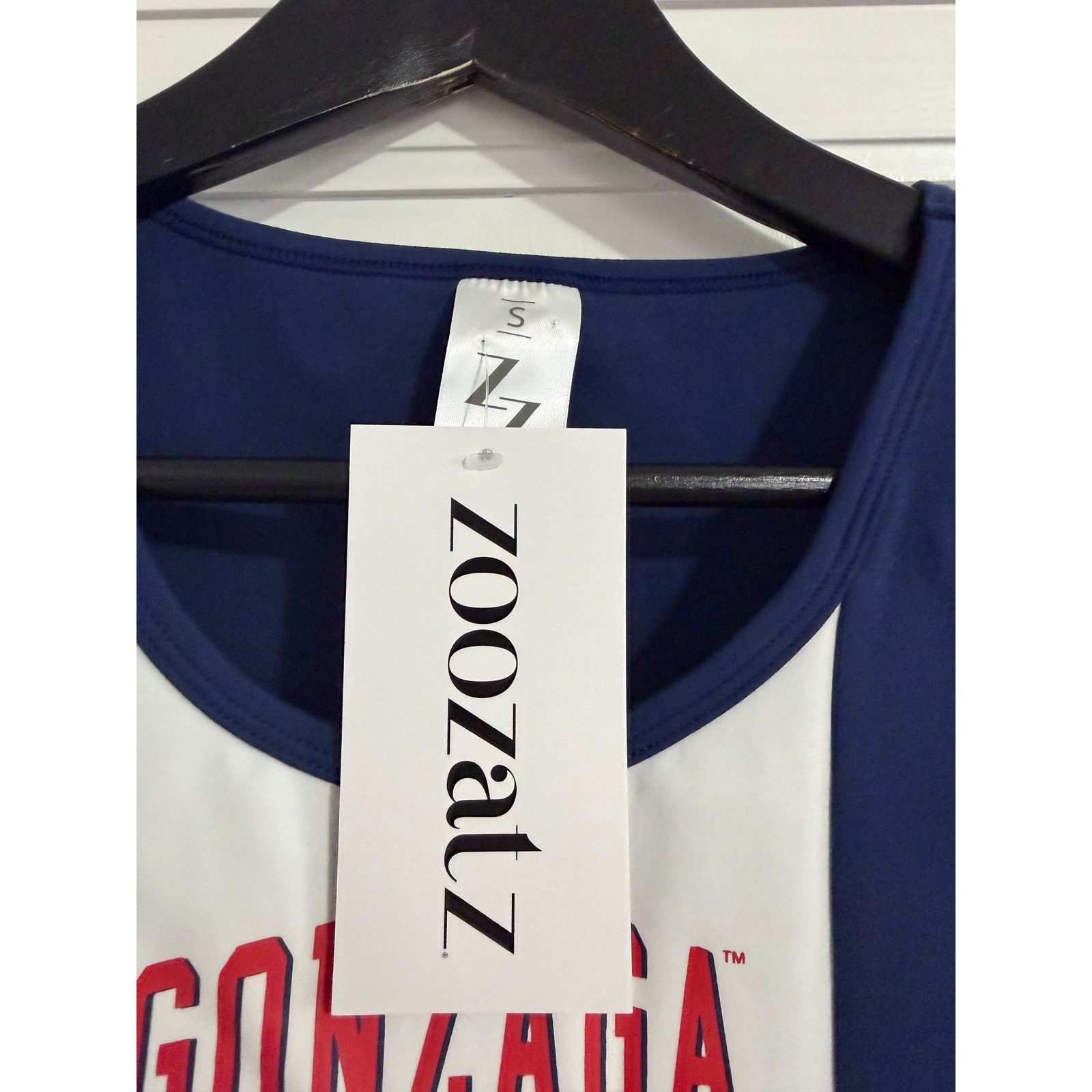 NCAA NWT Gonzaga Bulldogs Cropped Tank Top Size S Size S / US 4 / IT 40 - 5 Thumbnail