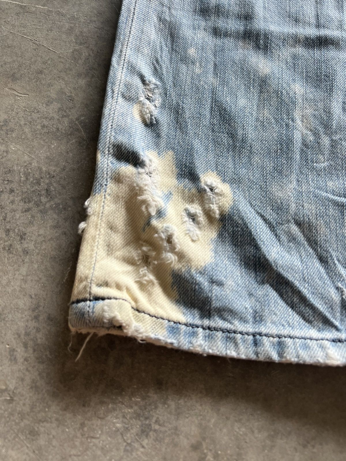 Diesel distressed diesel industry denim splatter bleach sick washed Size US 33 - 14 Thumbnail