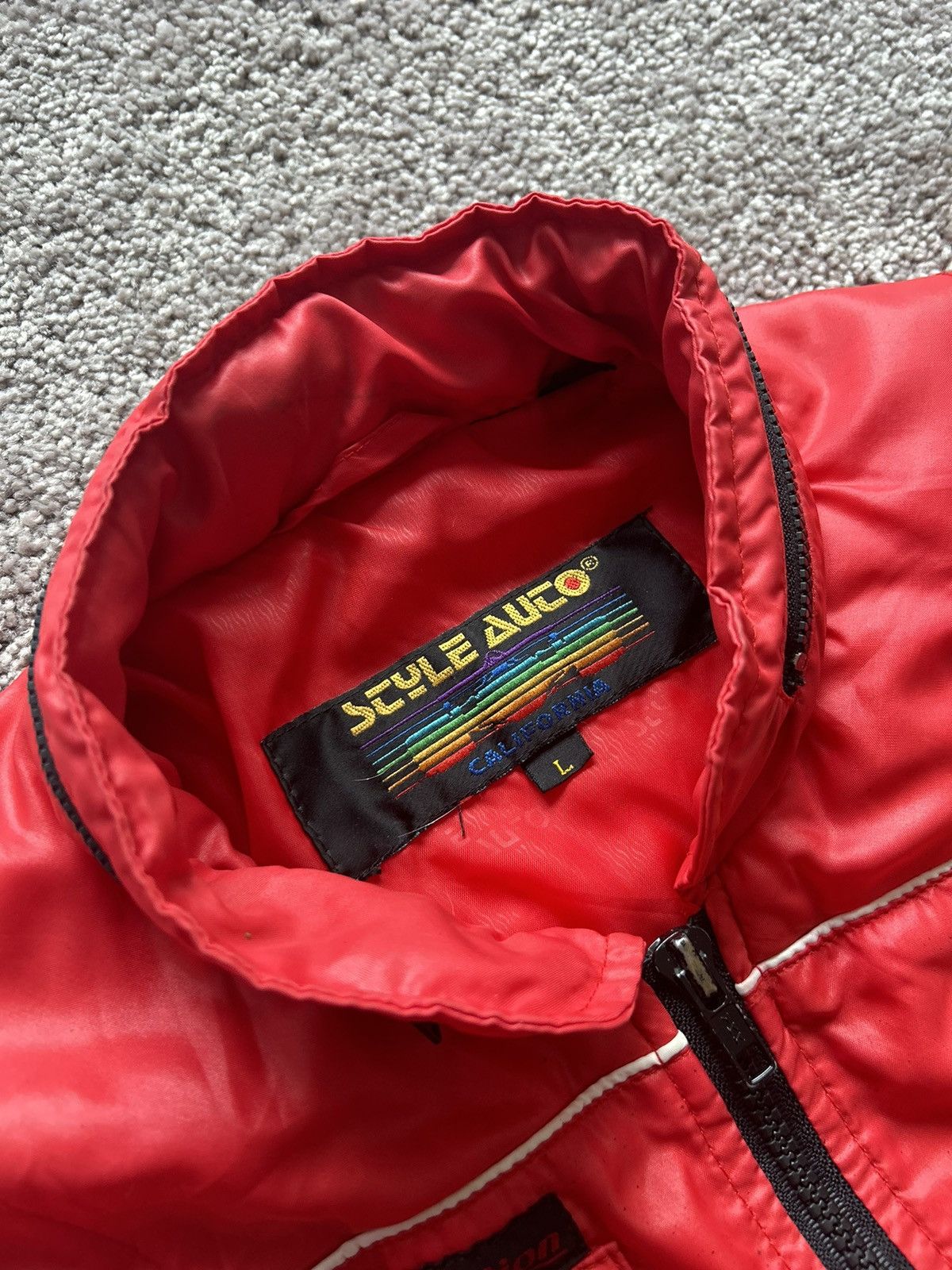 Japanese Brand × Vintage Vintage The Mongoose Coors Racing Team Bomber Jacket Size US M / EU 48-50 / 2 - 6 Thumbnail